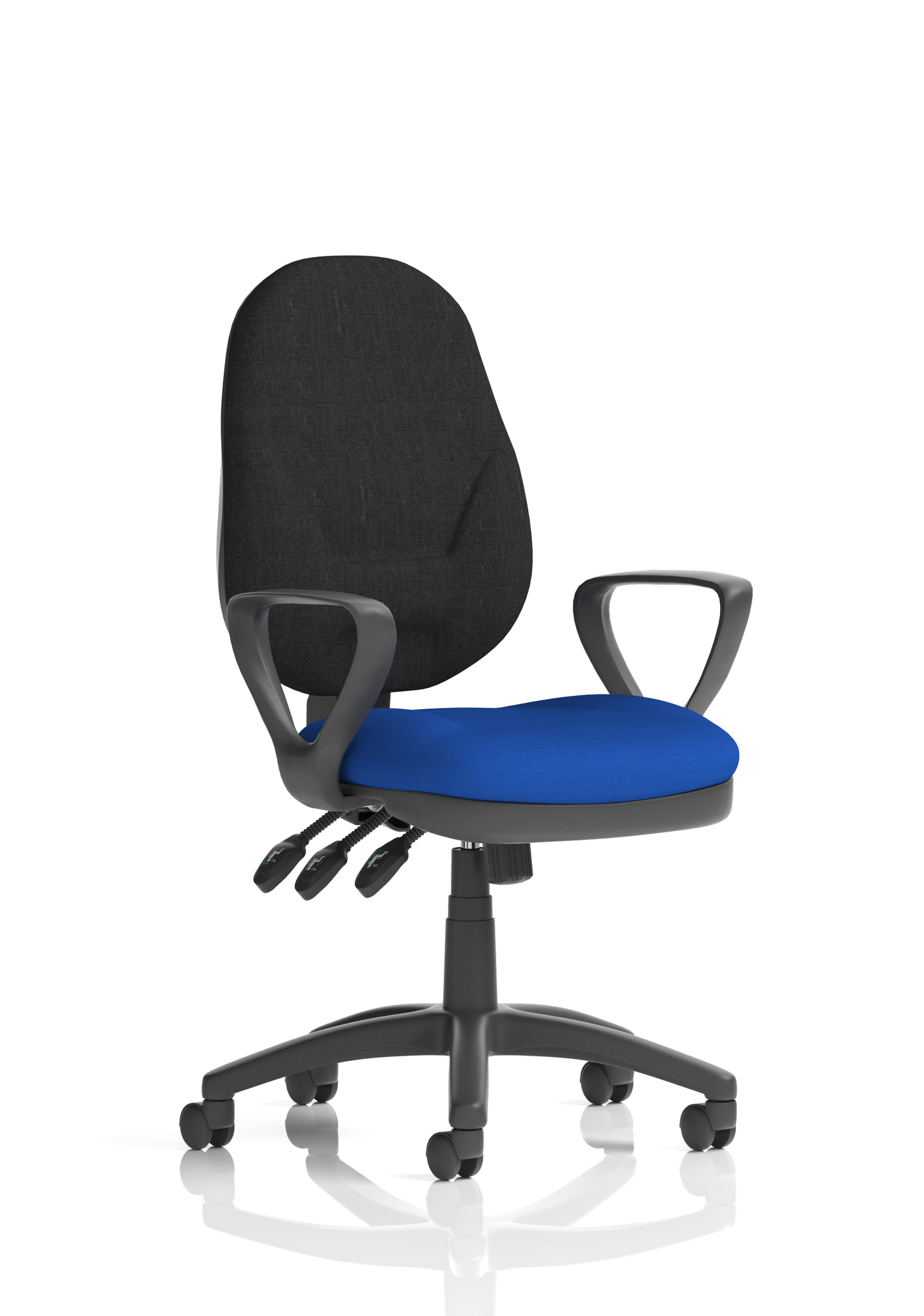 Image For Desire High Back Leather Executive Office Chair with Arms