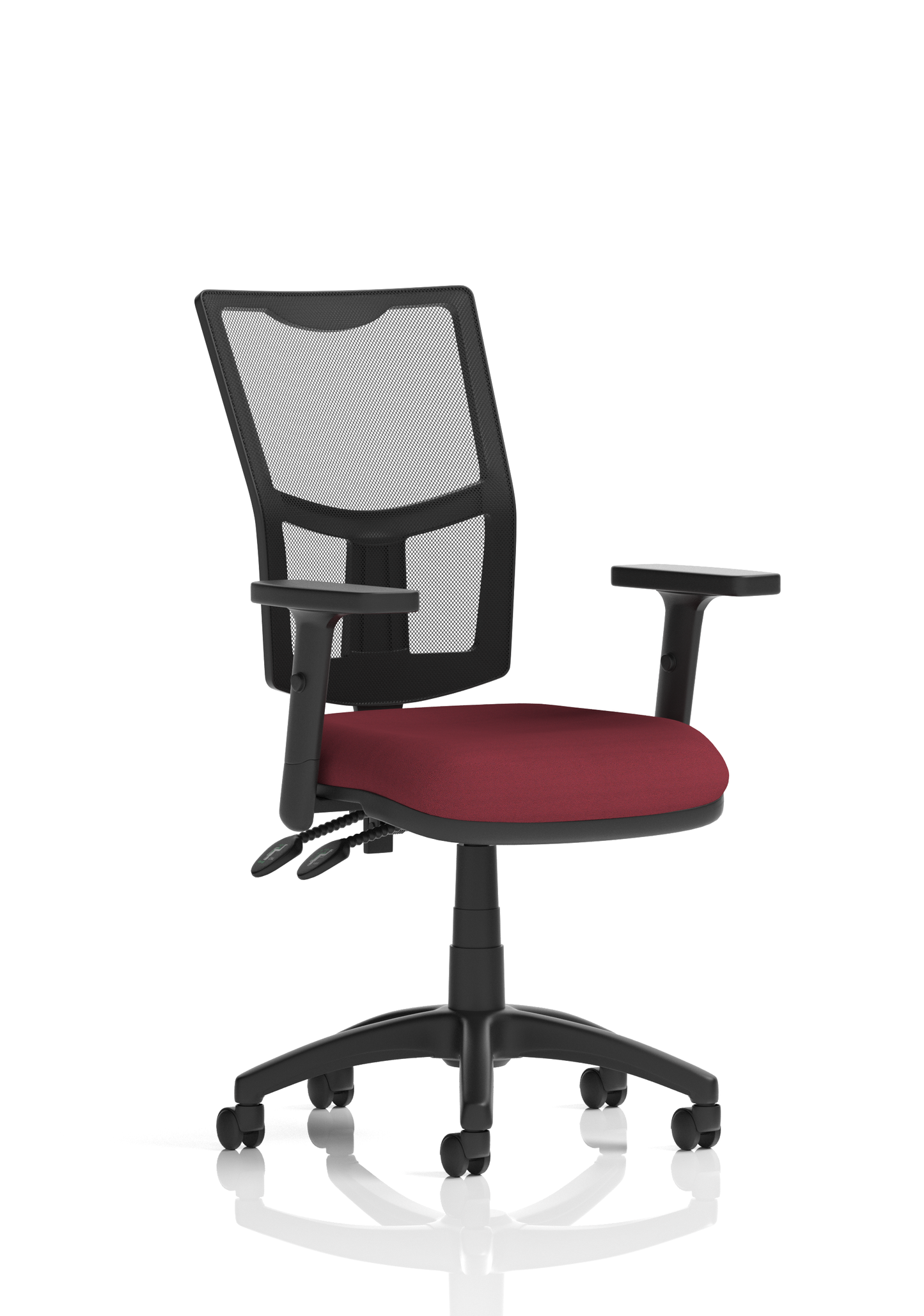 Image ForBella Medium Back Executive Office Chair with Arms