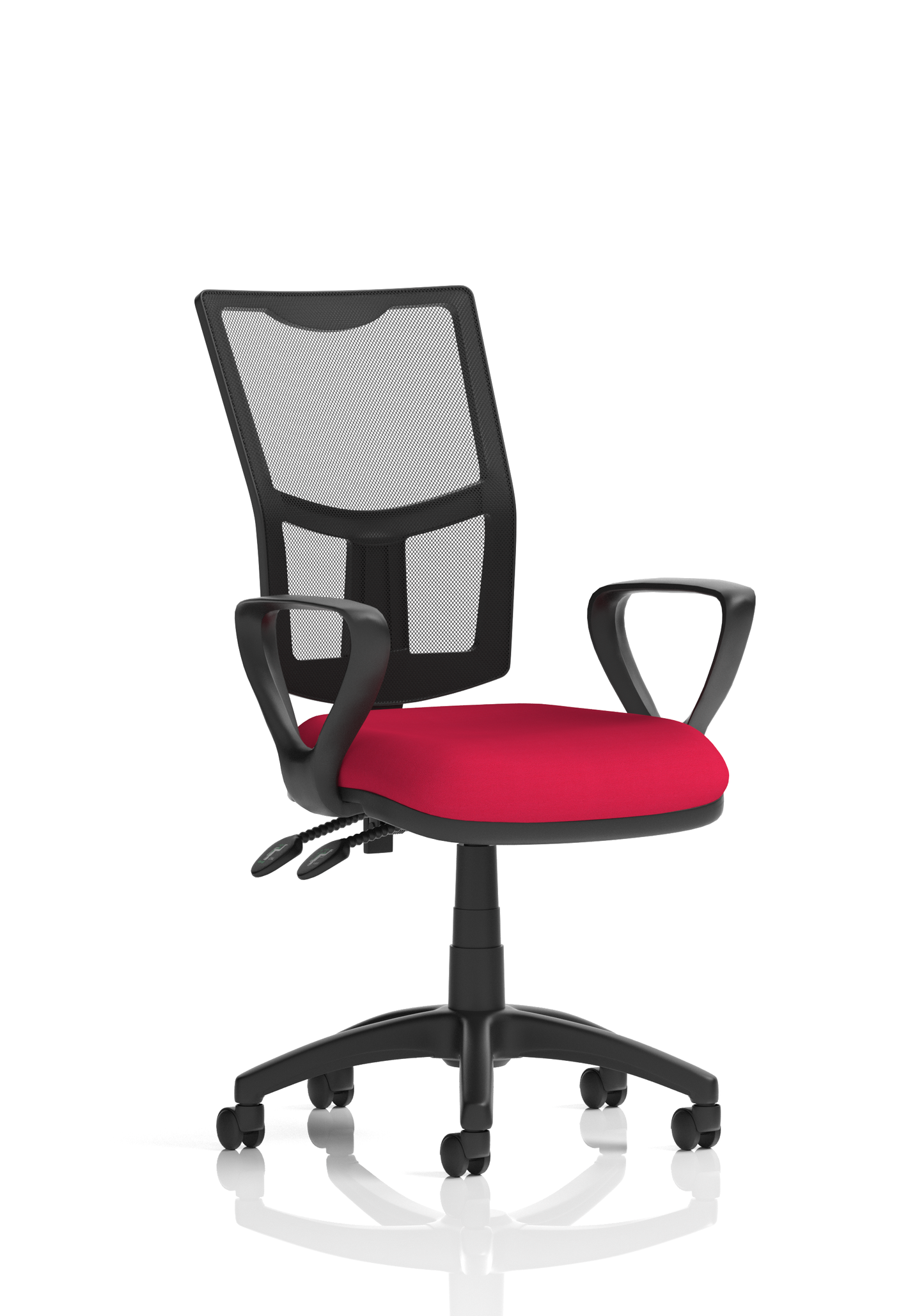 Image ForBarcelona Deluxe High Back Task Operator Office Chair with Arms