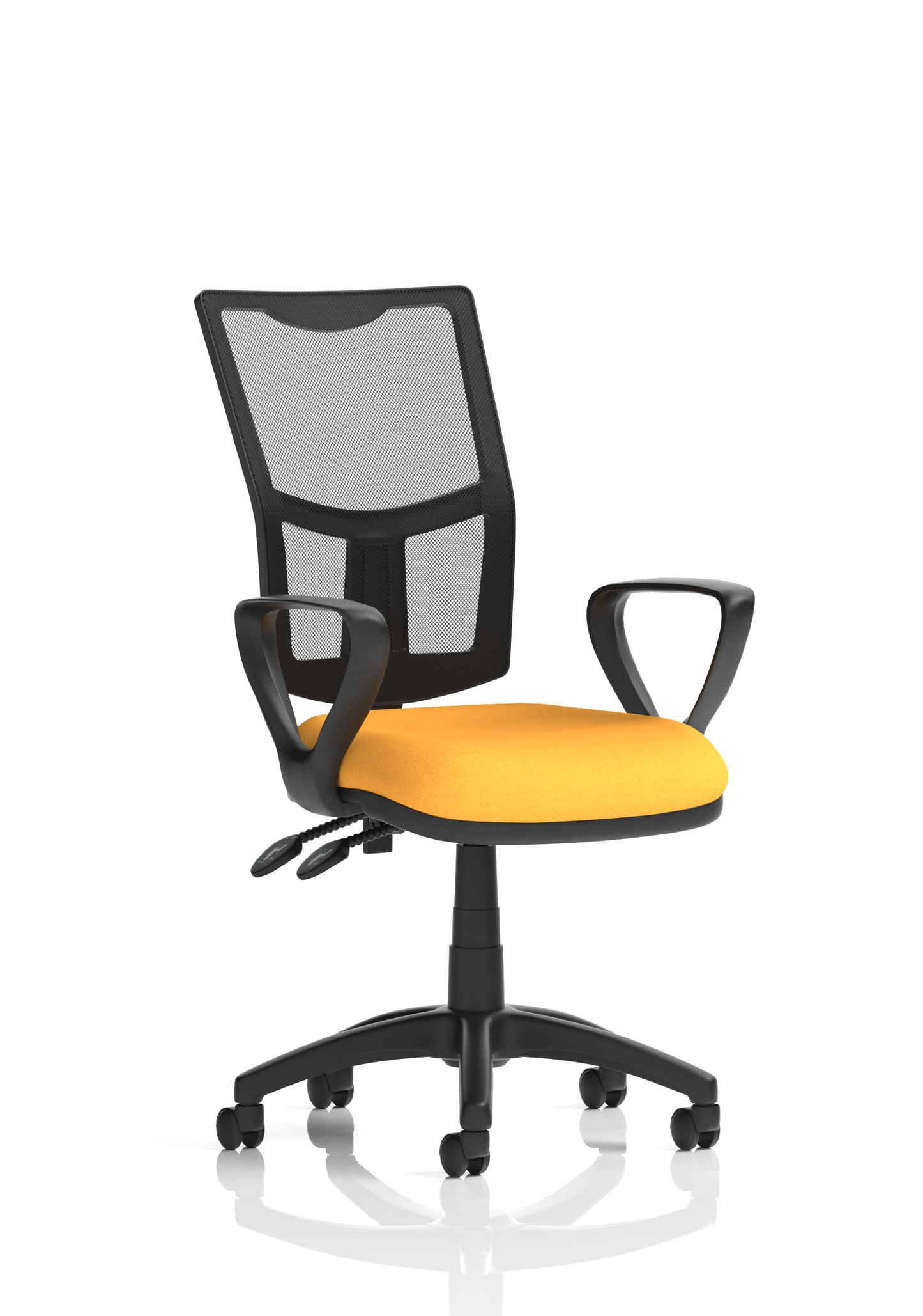 Image ForBarcelona Deluxe High Back Task Operator Office Chair with Arms