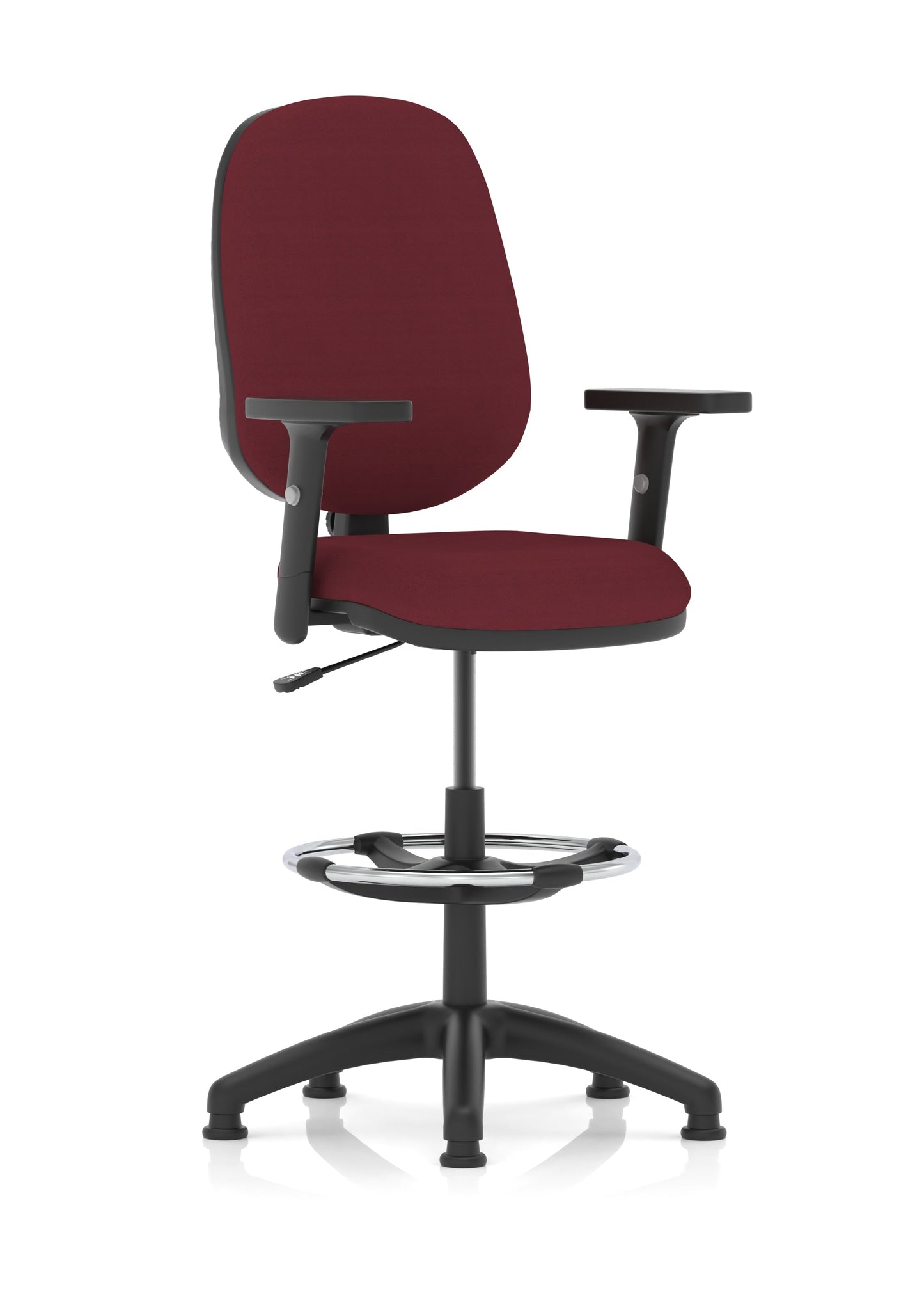 Image ForEclipse Plus I Medium Back Task Operator Office Chair with Hi Rise Draughtsman Kit