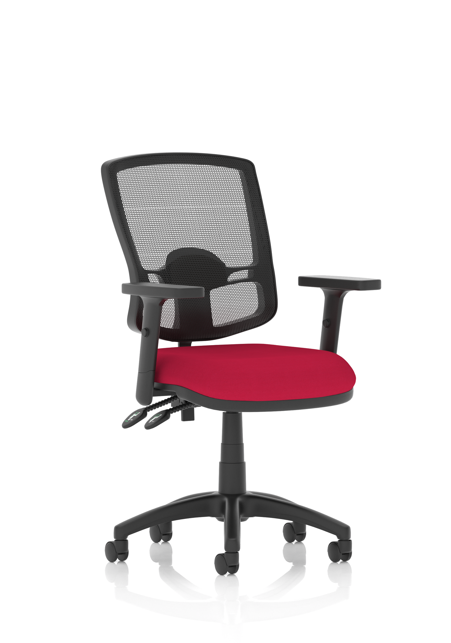 Image ForBarcelona Deluxe High Back Task Operator Office Chair with Arms