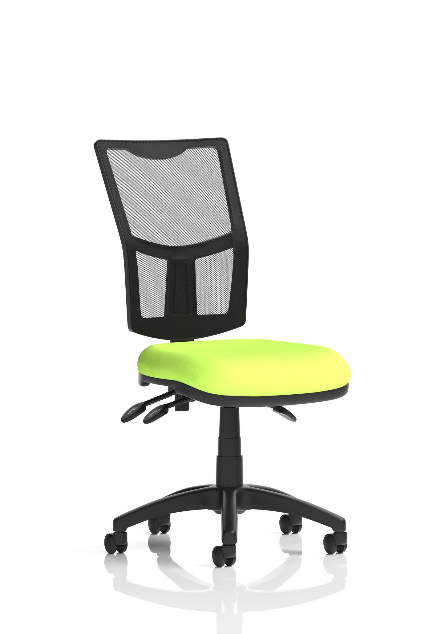 Image For Classic Medium Back Cantilever Visitor Chair with Arms