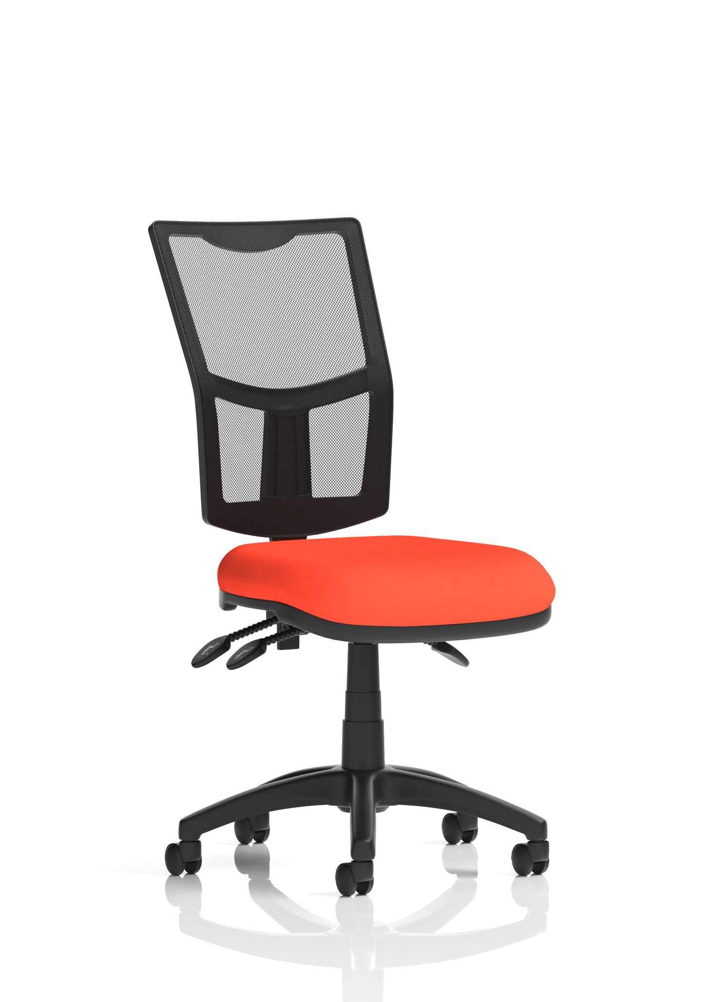 Image For Crew Task Operator Mesh Chair With Folding Arms