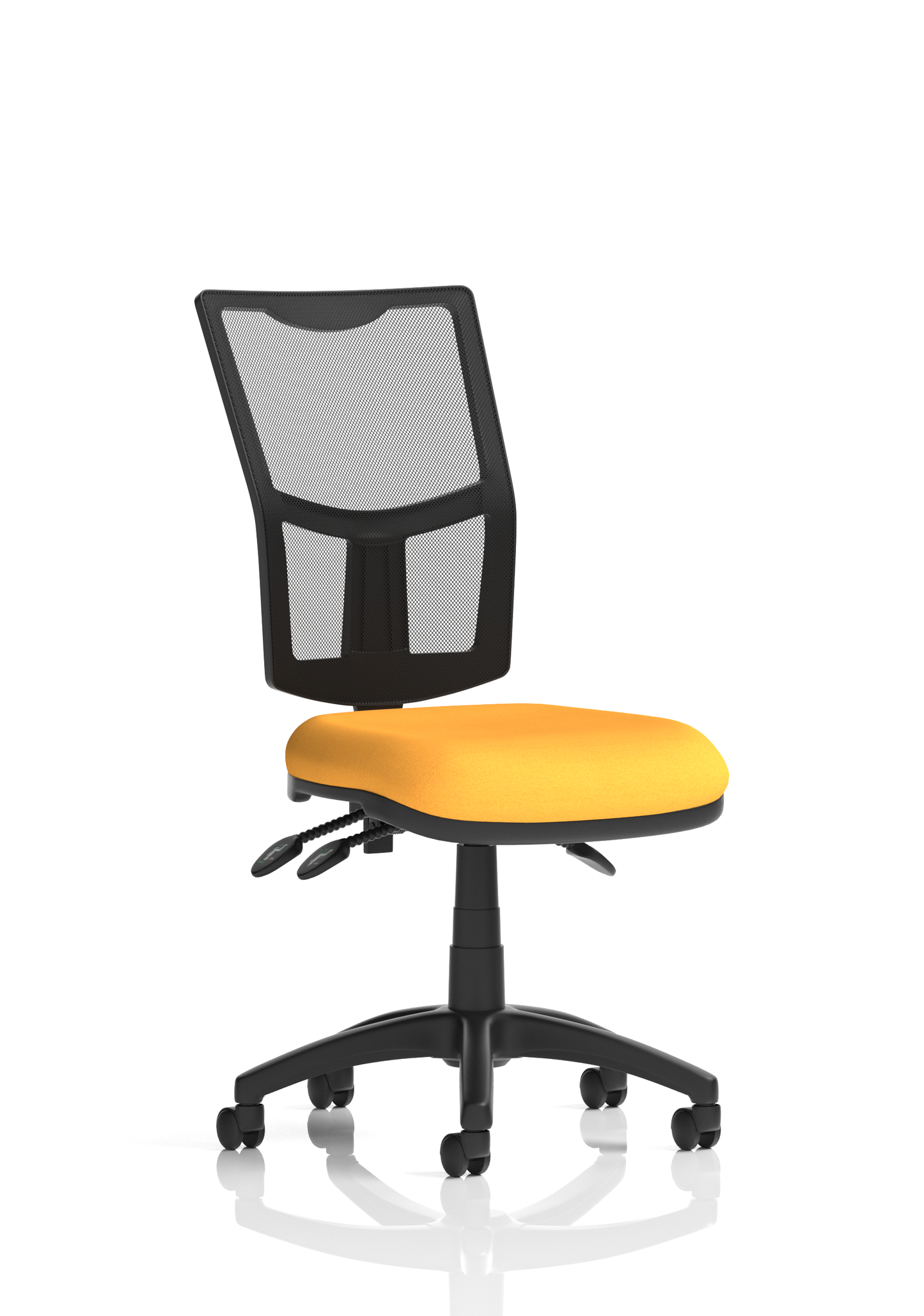 Image For Crew Task Operator Mesh Chair With Folding Arms