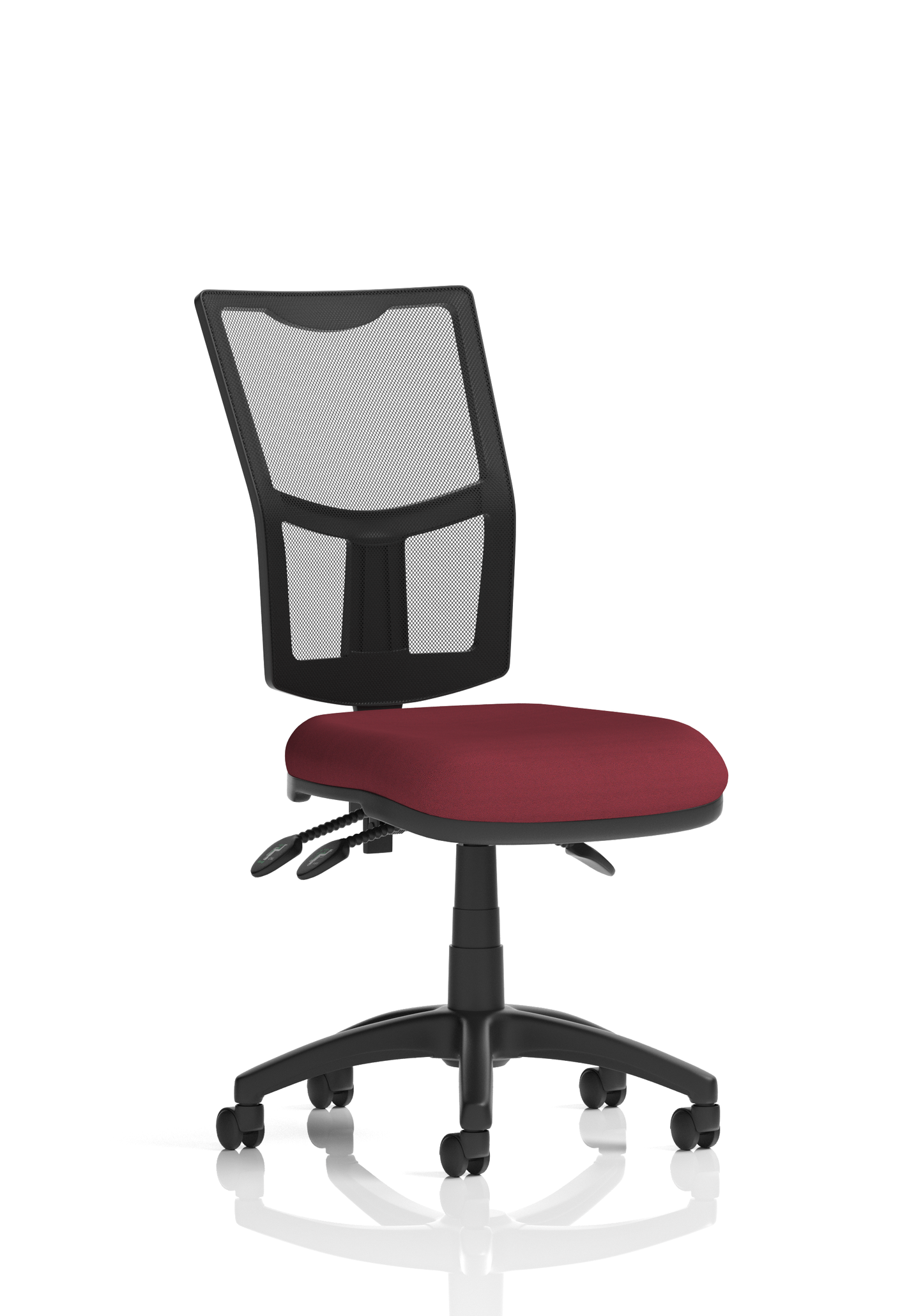 Image For Crew Task Operator Mesh Chair With Folding Arms