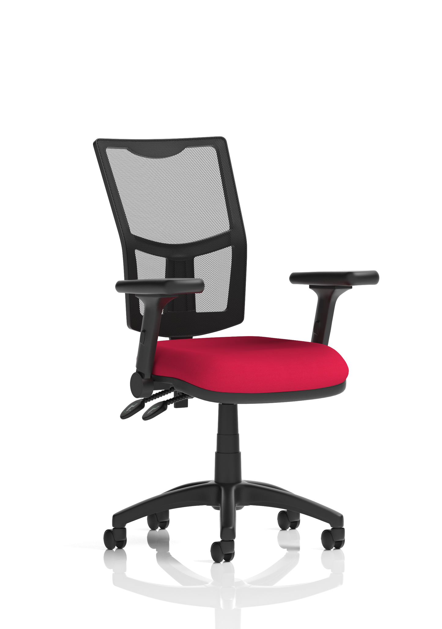 Image ForBella Medium Back Executive Office Chair with Arms