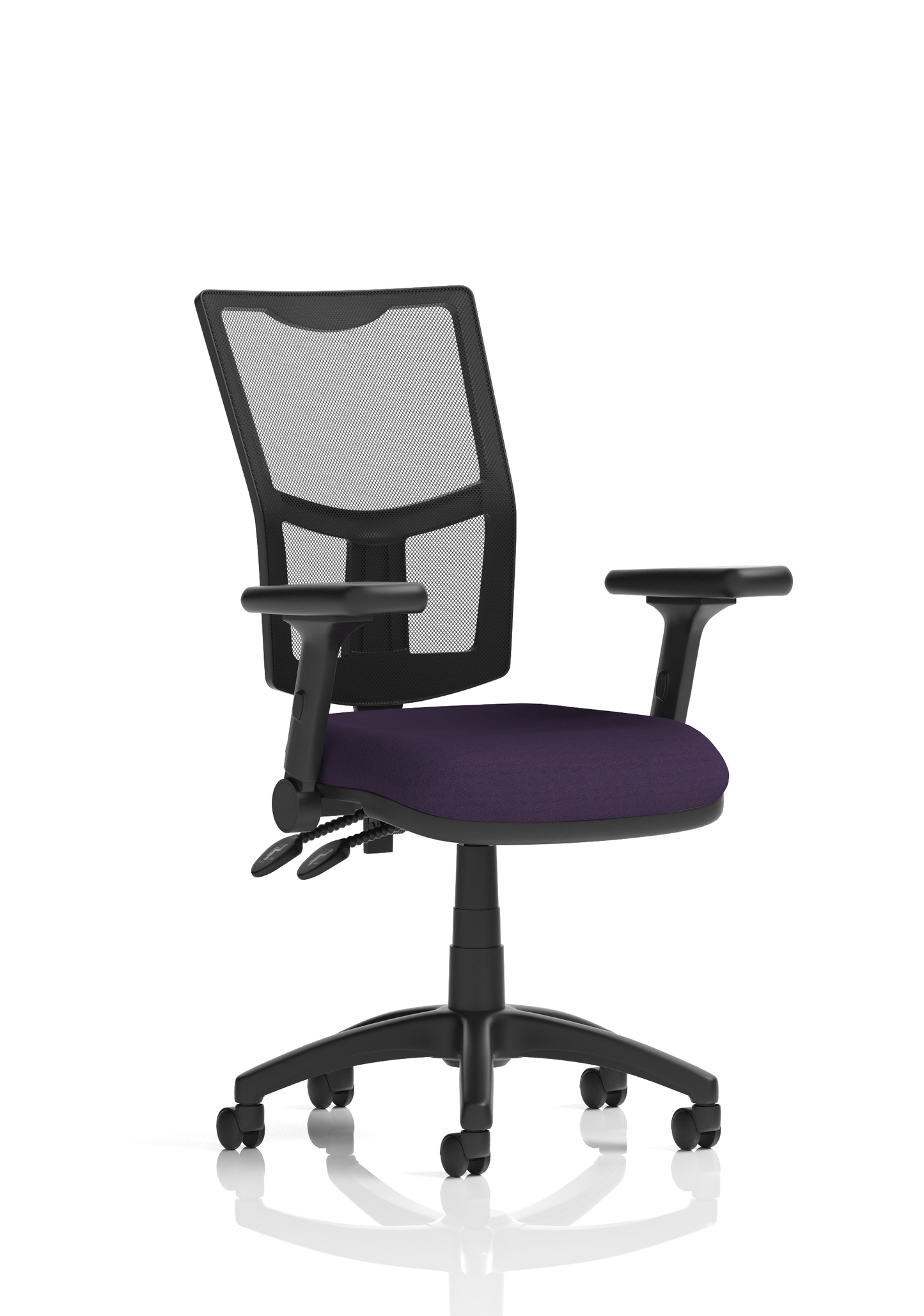 Image ForBella Medium Back Executive Office Chair with Arms