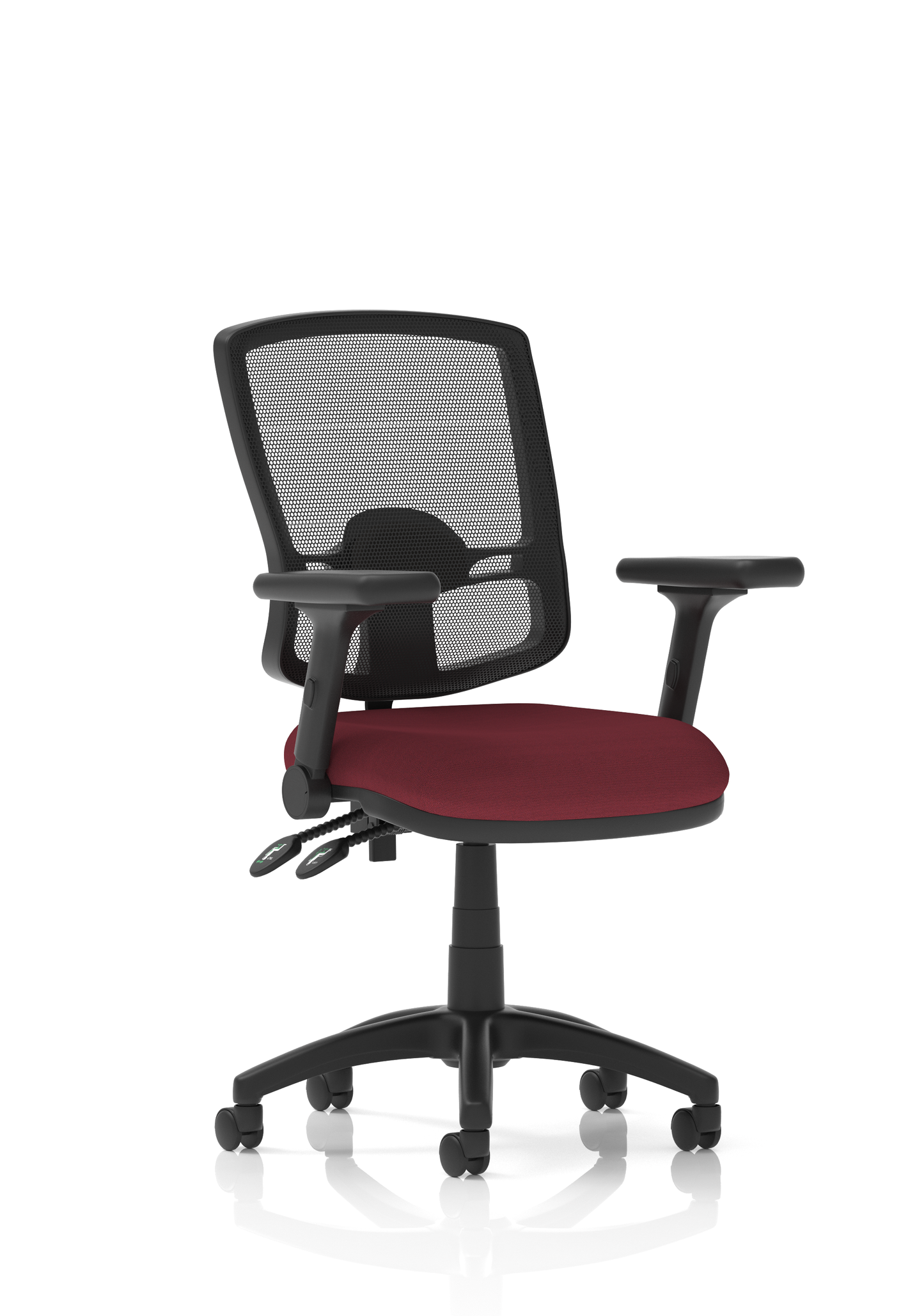 Image ForBella Medium Back Executive Office Chair with Arms