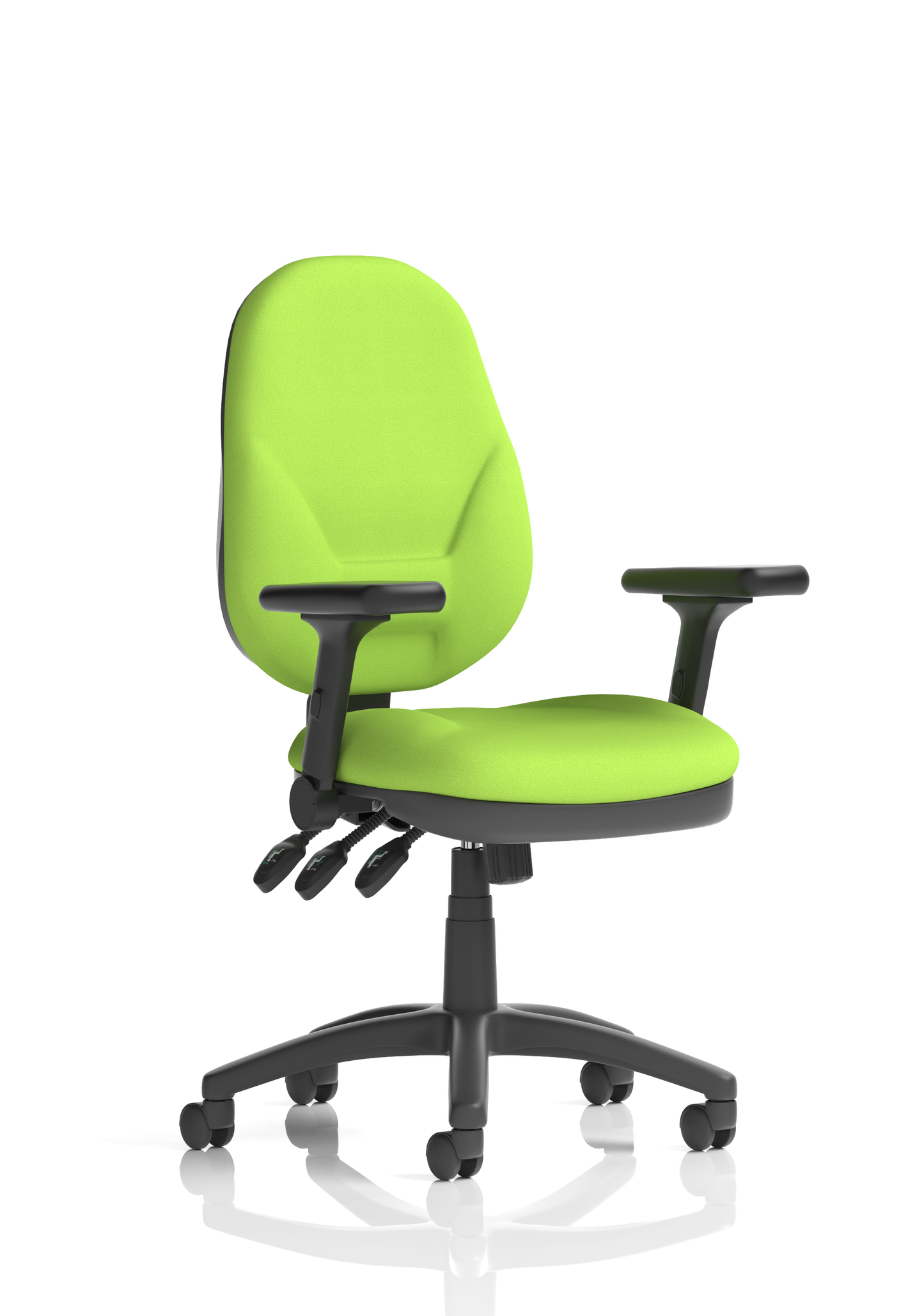 Image For Eclipse Plus I Medium Back Task Operator Office Chair with Hi Rise Draughtsman Kit