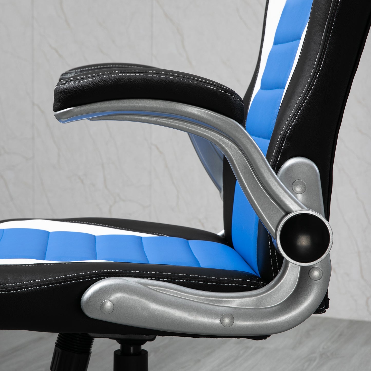 Homcom Racing Gaming Chair - Leather Computer Desk Chair | ChairwayUK