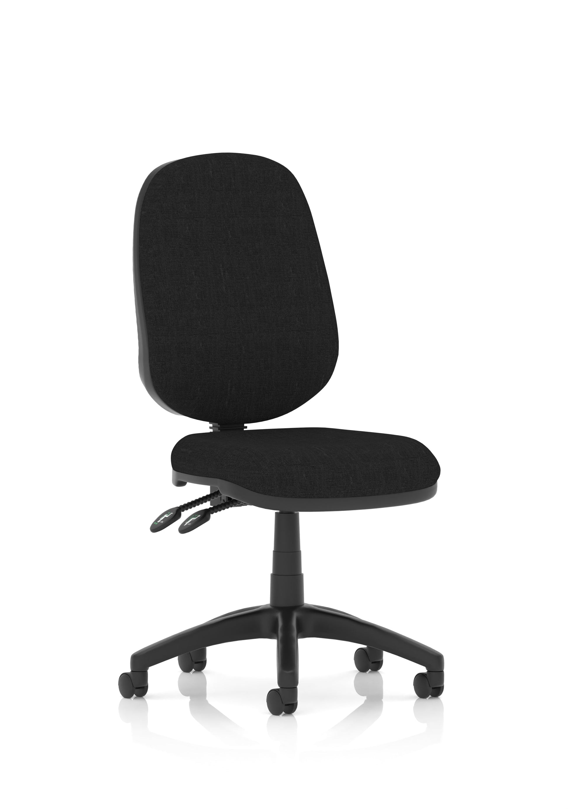 Image ForBrunswick Deluxe Medium Back Stacking Visitor Office Chair with Arms