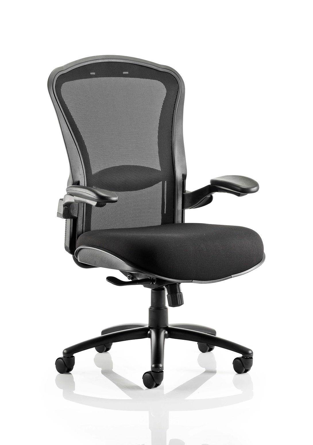 Image ForBrunswick Deluxe Medium Back Stacking Visitor Office Chair with Arms