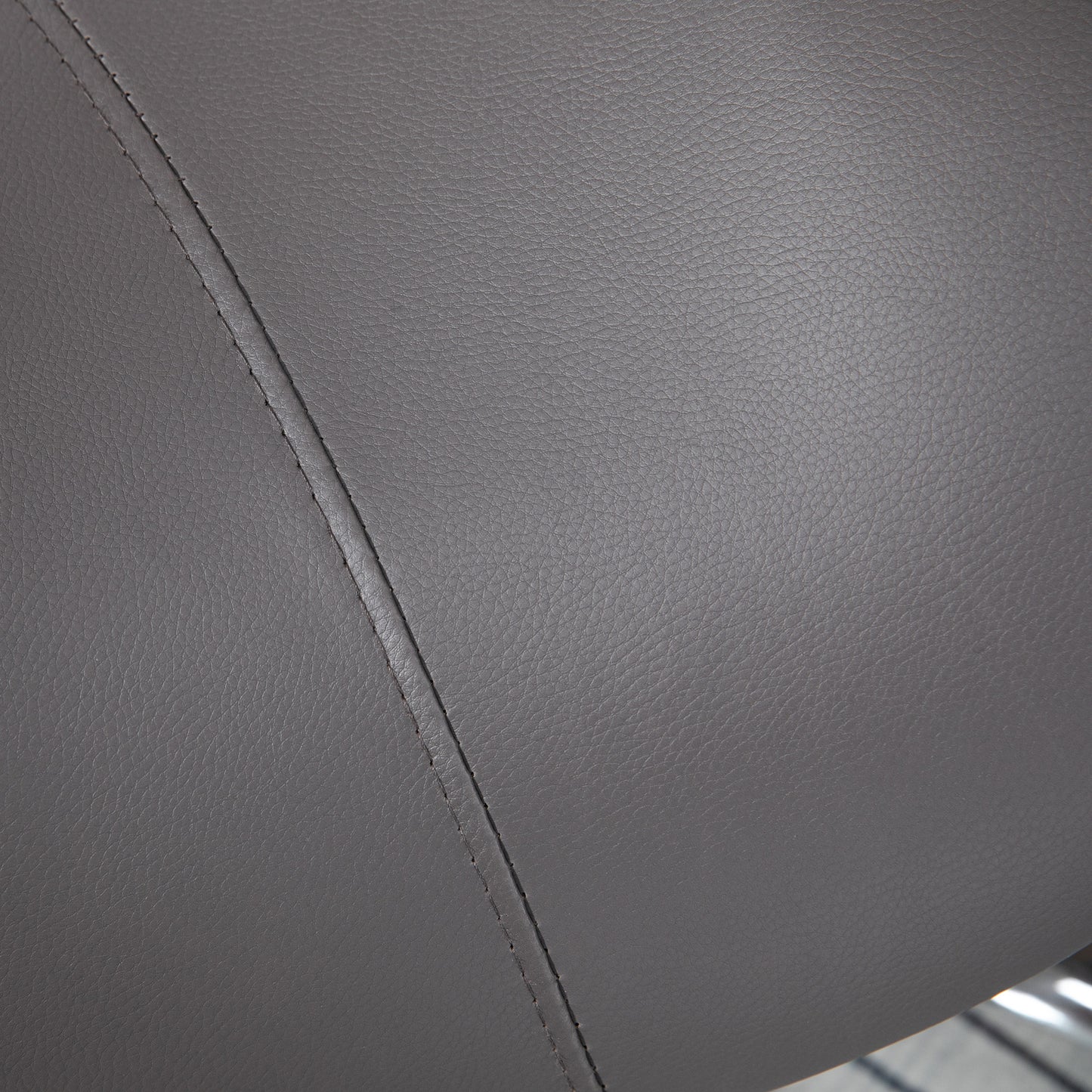 Image for HOMCOM Saddle Stool, PU Leather Adjustable Rolling Salon Chair with Steel Frame for Massage, Spa, Beauty and Tattoo, Black