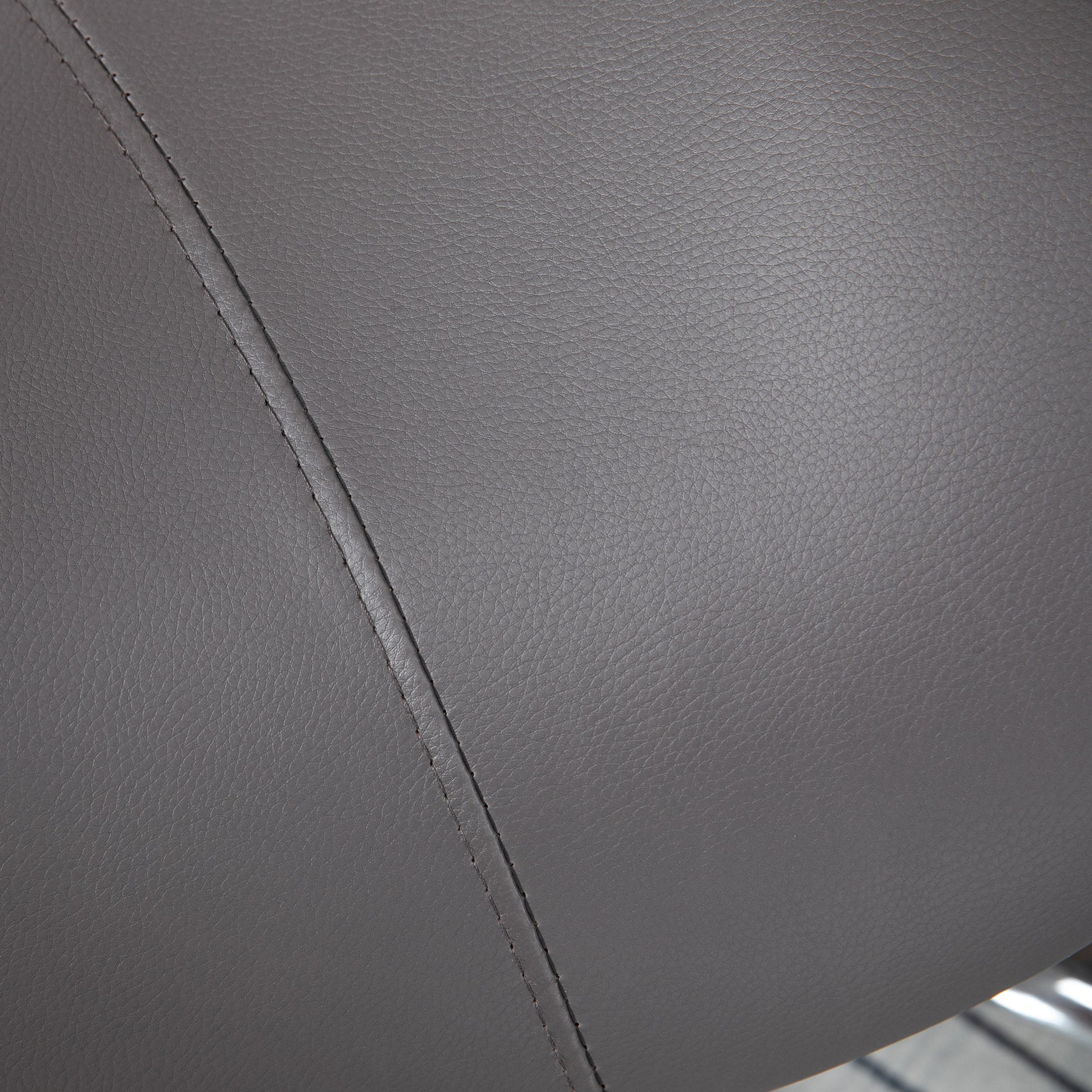 Image for HOMCOM Saddle Stool, PU Leather Adjustable Rolling Salon Chair with Steel Frame for Massage, Spa, Beauty and Tattoo, Black