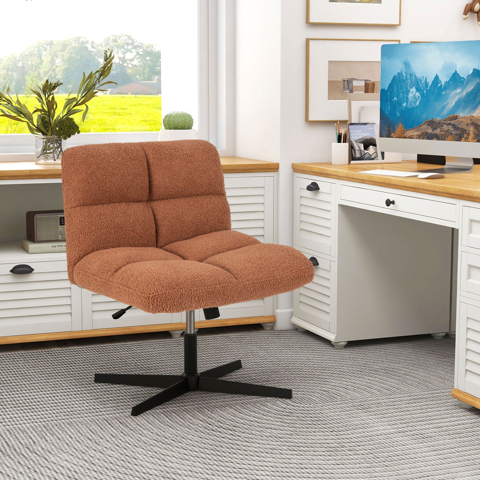 Brown Office Chair 