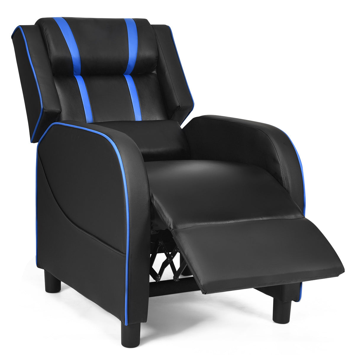 Adjustable Gaming Chair with Footrest Headrest and Lumbar Support - ChairwayUK