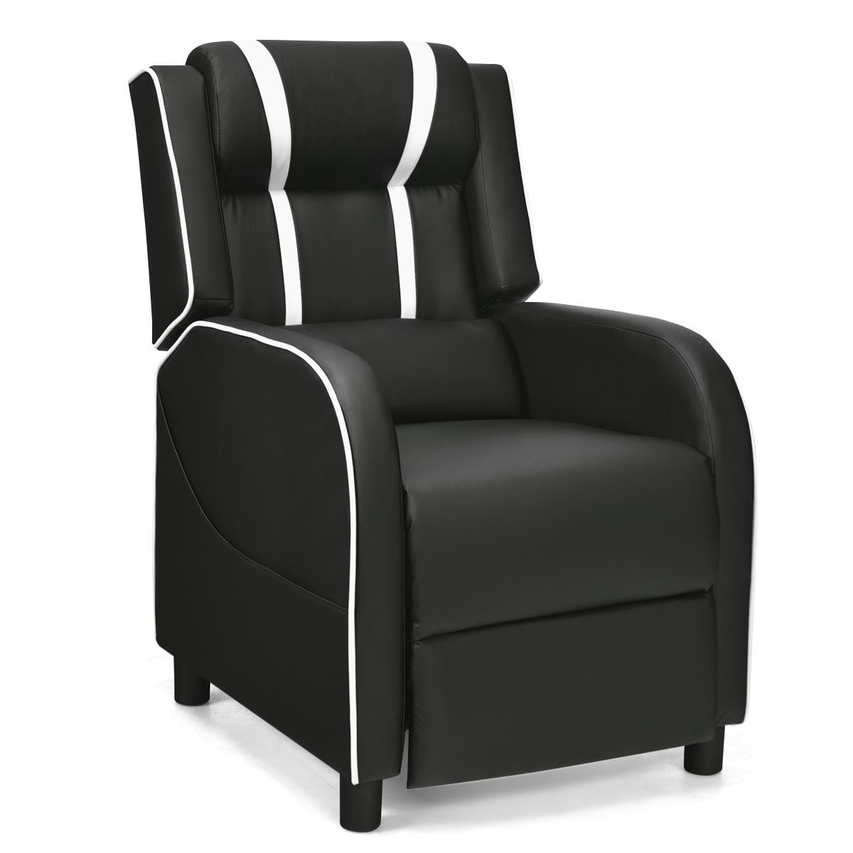 Adjustable Gaming Chair with Footrest Headrest and Lumbar Support - ChairwayUK