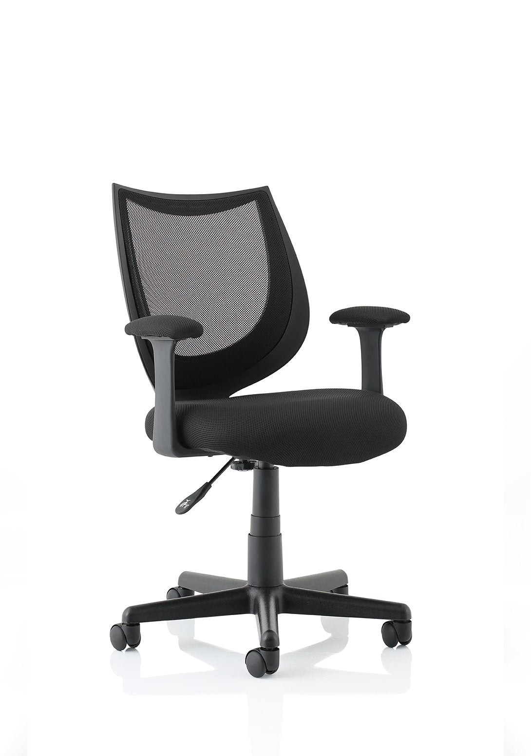 Camden Medium Back Black Mesh Task Operator Office Chair With Arms - ChairwayUKHome Office ChairOP000238Camden Medium Back Black Mesh Task Operator Office Chair With Arms - ChairwayUKHome Office ChairOP000238Image ForCamden Medium Back Black Mesh Task Operator Office Chair With Arms