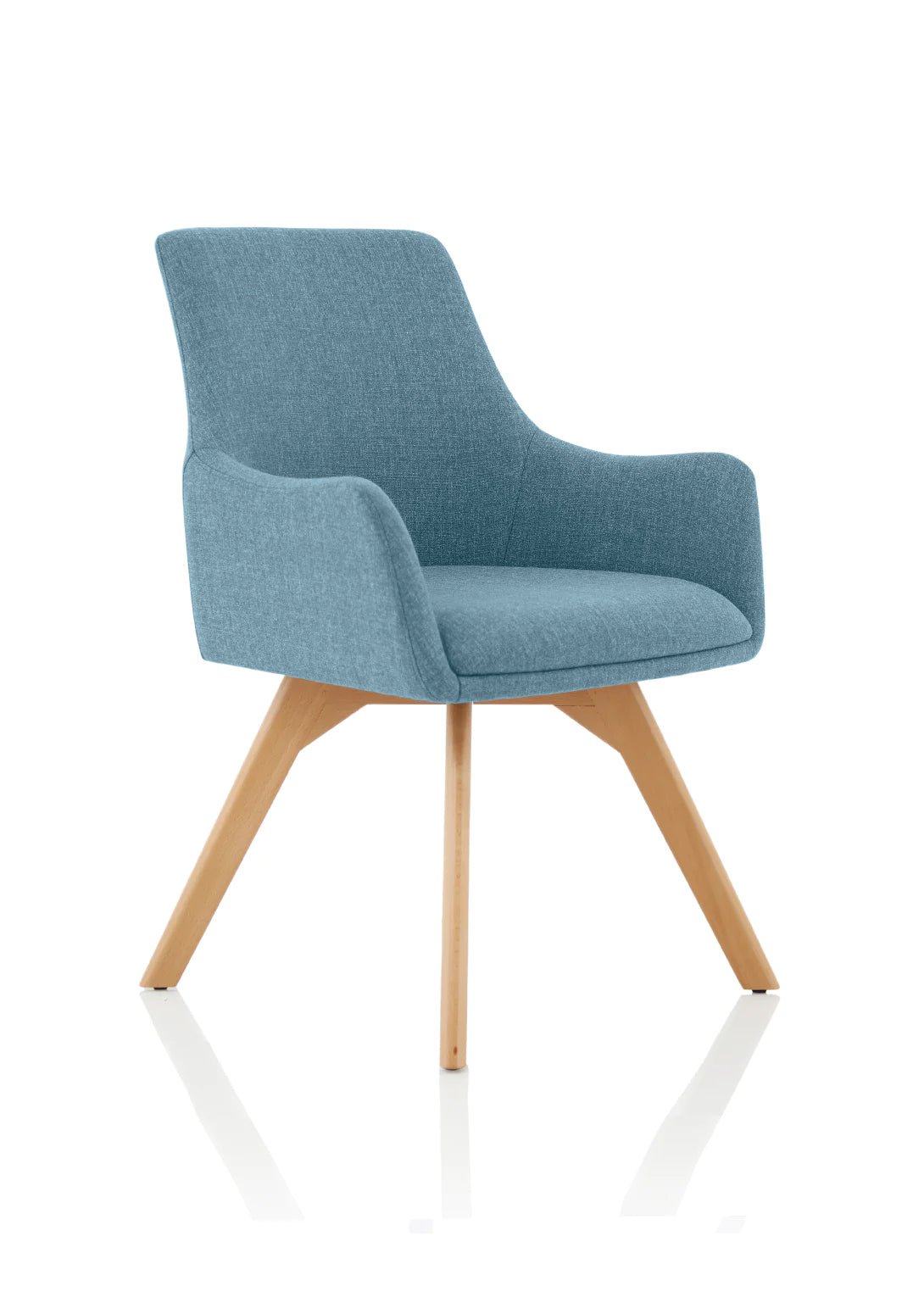 Carmen Grey Fabric Wooden Leg Visitor Chair - ChairwayUKHome Office ChairKCUP1945Carmen Grey Fabric Wooden Leg Visitor Chair - ChairwayUKHome Office ChairKCUP1945Image ForCarmen Grey Fabric Wooden Leg Visitor Chair
