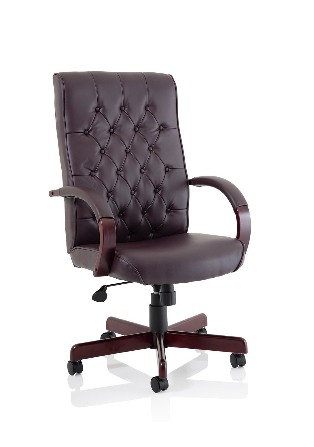 Chesterfield High Back Leather Executive Office Chair with Arms - ChairwayUKHome Office ChairEX000004Image ForChesterfield High Back Leather Executive Office Chair with Arms