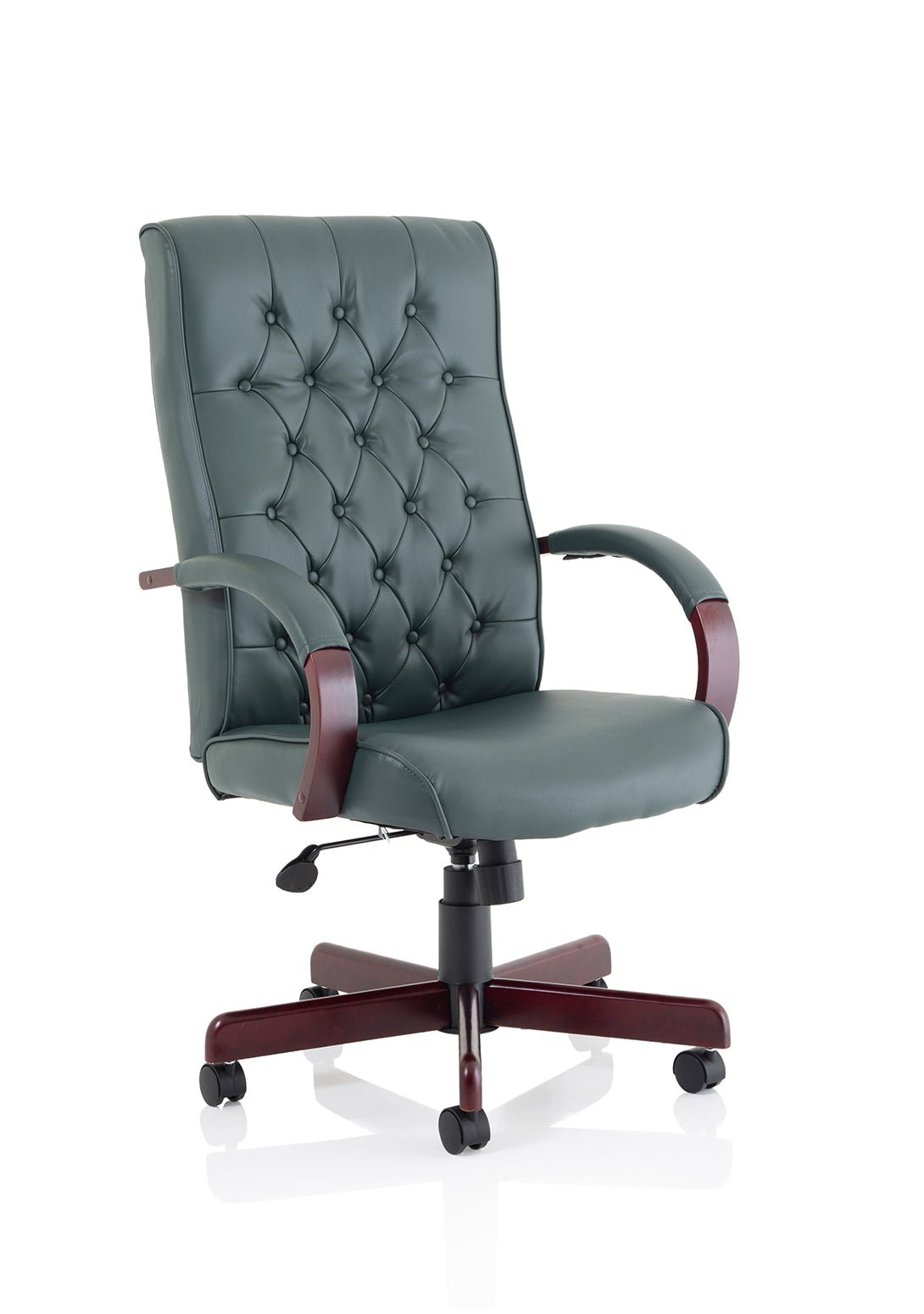 Chesterfield High Back Leather Executive Office Chair with Arms - ChairwayUKHome Office ChairEX000003Image ForChesterfield High Back Leather Executive Office Chair with Arms