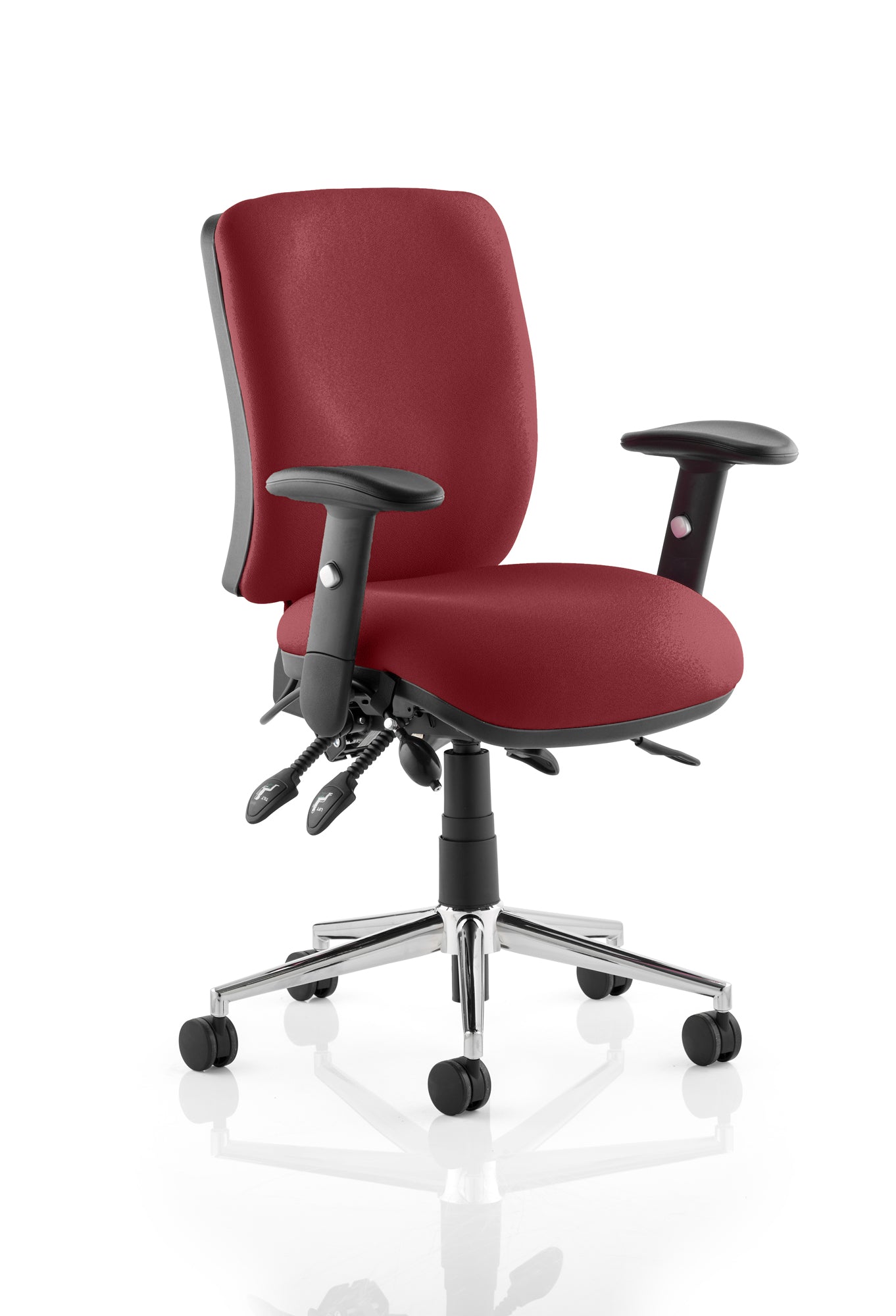 Chiro Medium Back Task Operator Office Chair - ChairwayUKHome Office ChairKCUP0118Image ForChiro Medium Back Task Operator Office Chair