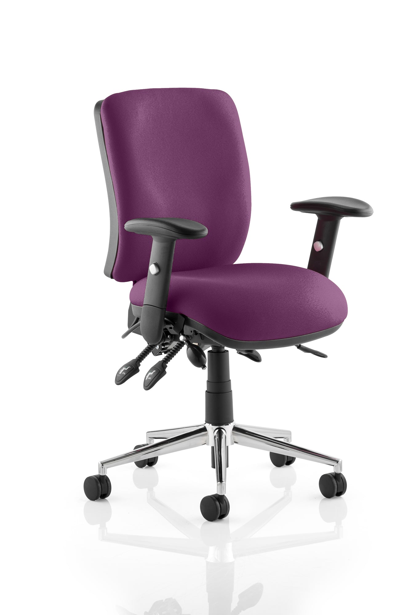 Chiro Medium Back Task Operator Office Chair - ChairwayUKHome Office ChairKCUP0120Image ForChiro Medium Back Task Operator Office Chair