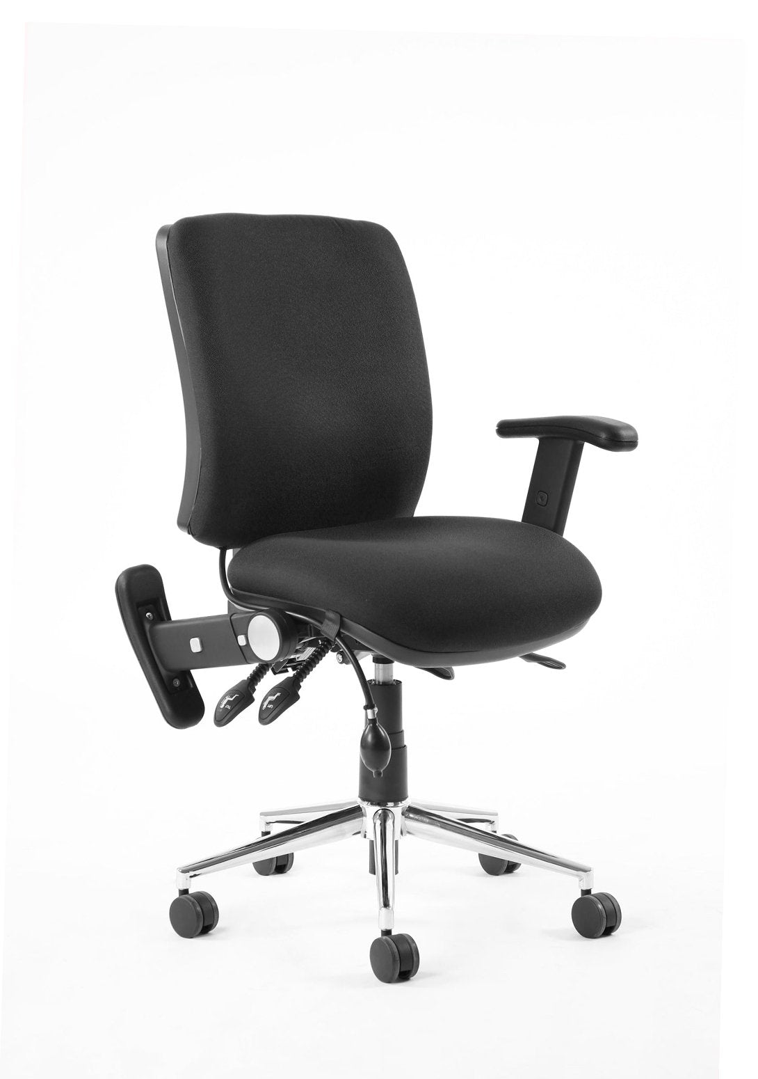 Chiro Medium Back Task Operator Office Chair - ChairwayUKHome Office ChairKC0003Image ForChiro Medium Back Task Operator Office Chair