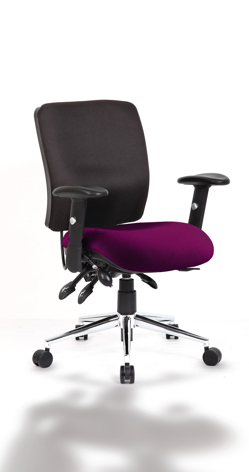 Chiro Medium Back Task Operator Office Chair - ChairwayUKHome Office ChairKCUP0128Image ForChiro Medium Back Task Operator Office Chair