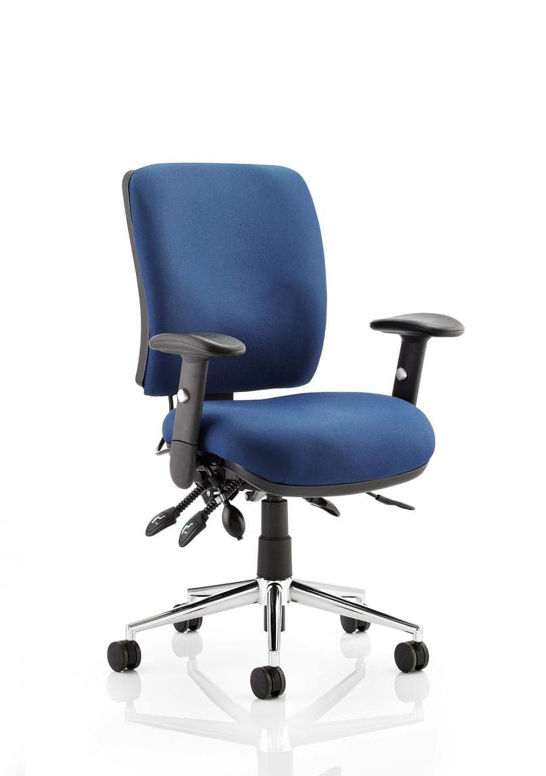 Chiro Medium Back Task Operator Office Chair - ChairwayUKHome Office ChairOP000011Image ForChiro Medium Back Task Operator Office Chair