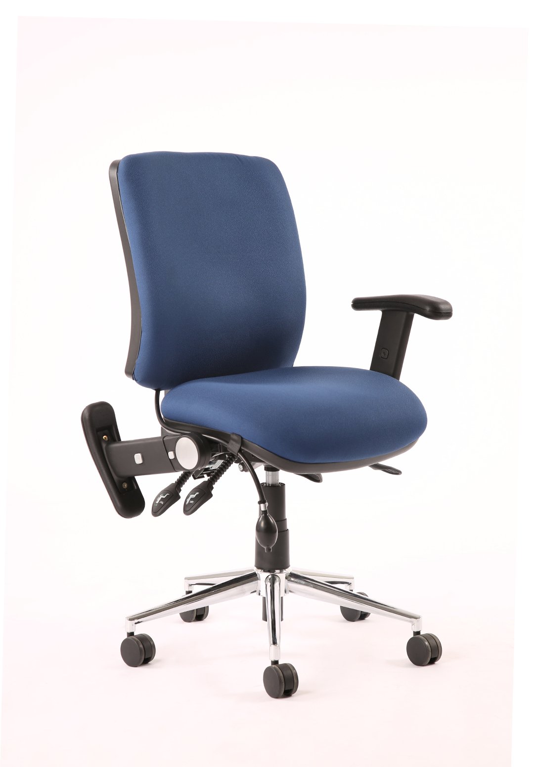 Chiro Medium Back Task Operator Office Chair - ChairwayUKHome Office ChairKC0004Image ForChiro Medium Back Task Operator Office Chair