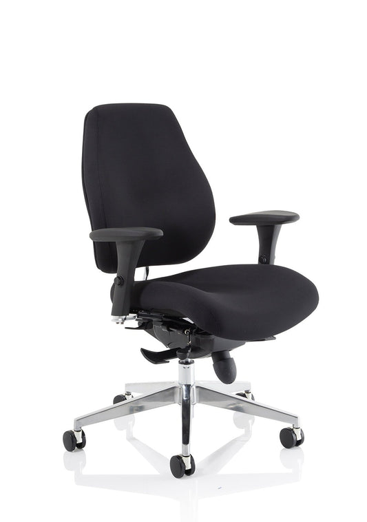 Chiro Plus High Back Ergonomic Posture Chair Black with Arms - ChairwayUKHome Office ChairPO000001Chiro Plus High Back Ergonomic Posture Chair Black with Arms - ChairwayUKHome Office ChairPO000001Image ForChiro Plus High Back Ergonomic Posture Chair Black with Arms