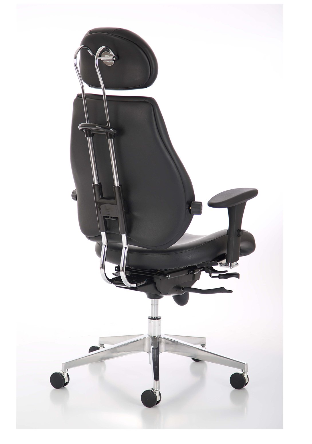 Chiro Plus Ultimate High Back Ergonomic Posture Chair with Arms and Headrest - ChairwayUKHome Office ChairPO000013Image ForChiro Plus Ultimate High Back Ergonomic Posture Chair with Arms and Headrest