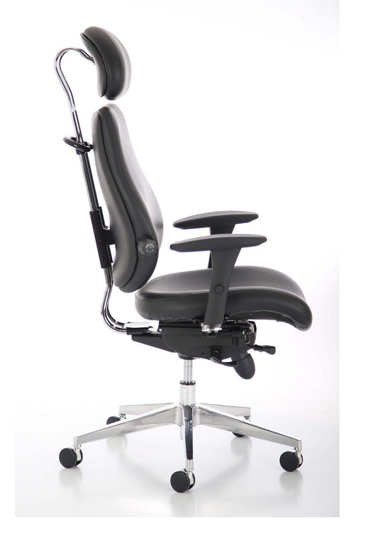 Chiro Plus Ultimate High Back Ergonomic Posture Chair with Arms and Headrest - ChairwayUKHome Office ChairPO000013Chiro Plus Ultimate High Back Ergonomic Posture Chair with Arms and Headrest - ChairwayUKHome Office ChairPO000013Image ForChiro Plus Ultimate High Back Ergonomic Posture Chair with Arms and Headrest
