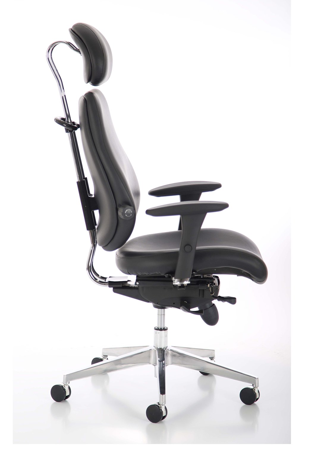 Chiro Plus Ultimate High Back Ergonomic Posture Chair with Arms and Headrest - ChairwayUKHome Office ChairPO000013Image ForChiro Plus Ultimate High Back Ergonomic Posture Chair with Arms and Headrest