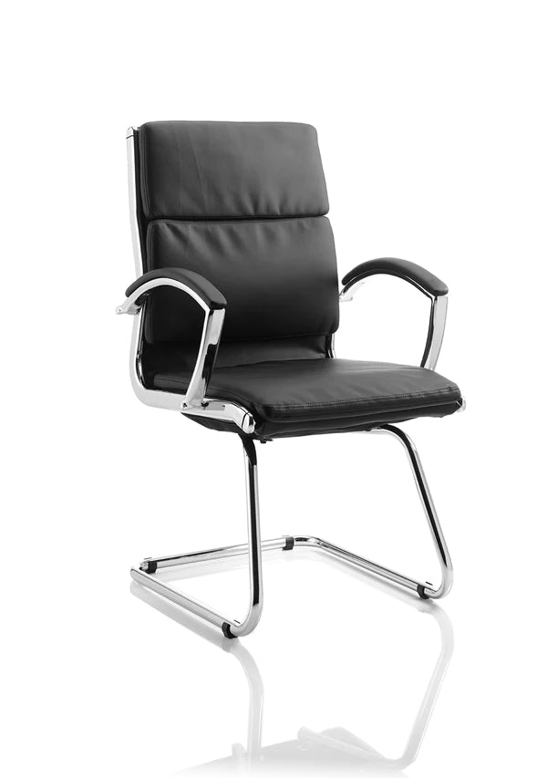 Classic Medium Back Cantilever Visitor Chair with Arms - ChairwayUKHome Office ChairBR000030Image ForClassic Medium Back Cantilever Visitor Chair with Arms