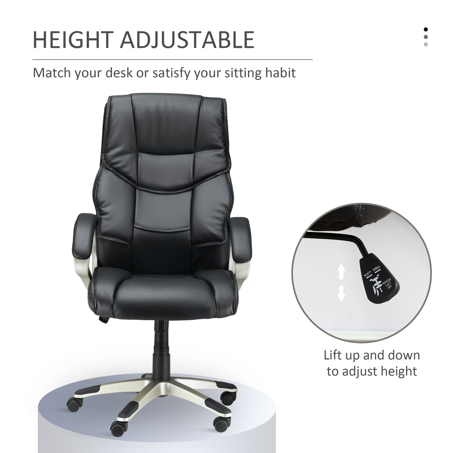 High Back Swivel Computer Chair