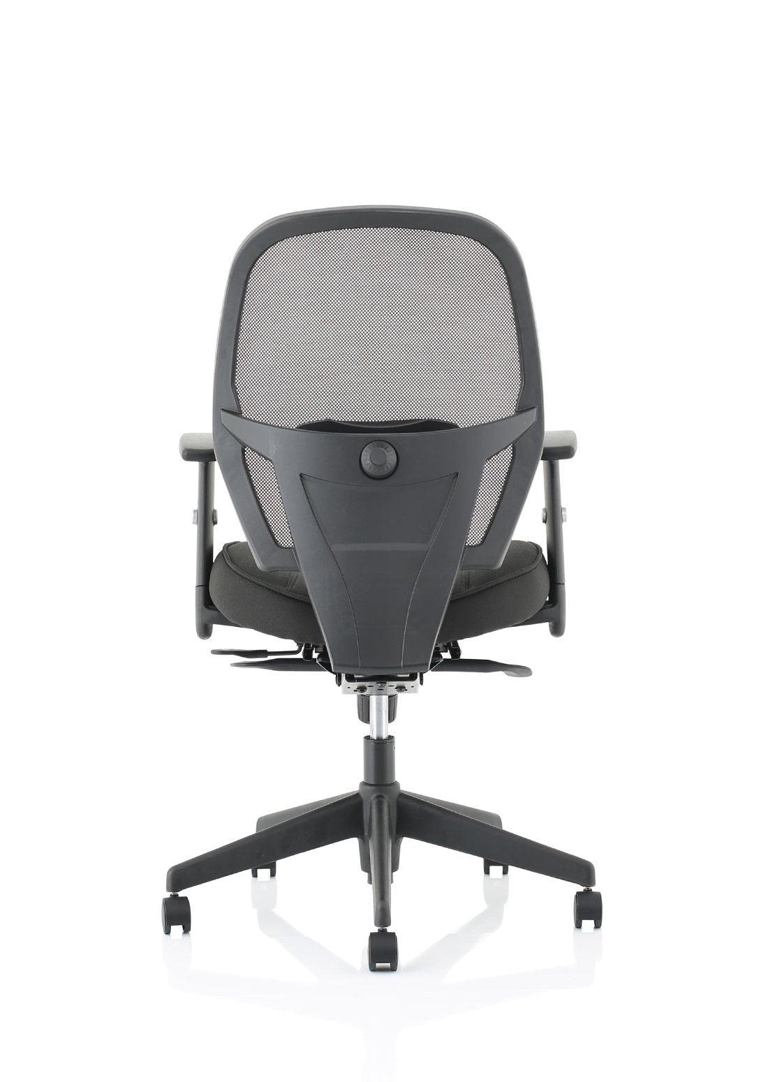 Denver High Mesh Back Black Task Operator Office Chair with Arms - ChairwayUKHome Office ChairOP000234Image ForDenver High Mesh Back Black Task Operator Office Chair with Arms