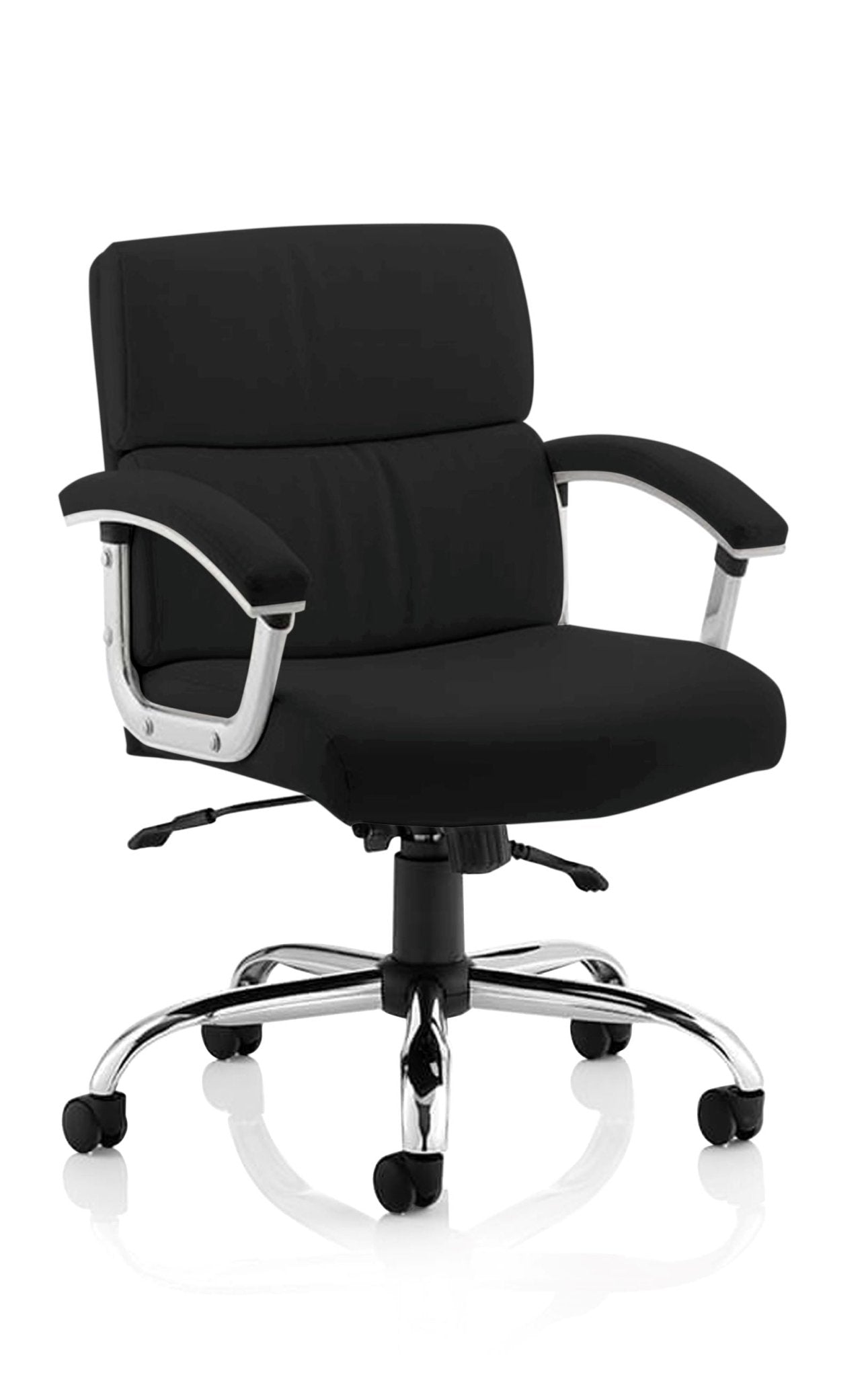 Desire High Back Leather Executive Office Chair with Arms - ChairwayUKHome Office ChairEX000253Leather Black Office Chair