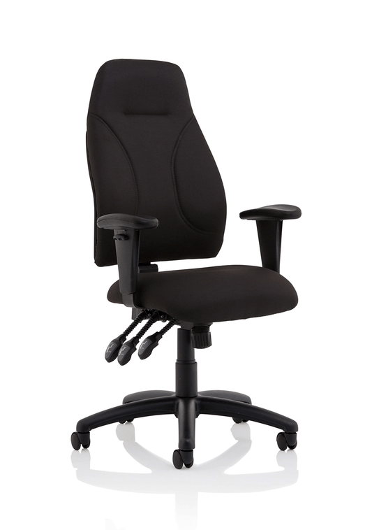 Esme High Back Task Operator Chair with Arms - ChairwayUKOperator ChairOP000232Image For Eclipse Plus II Deluxe Mesh Back Task Operator Office Chair