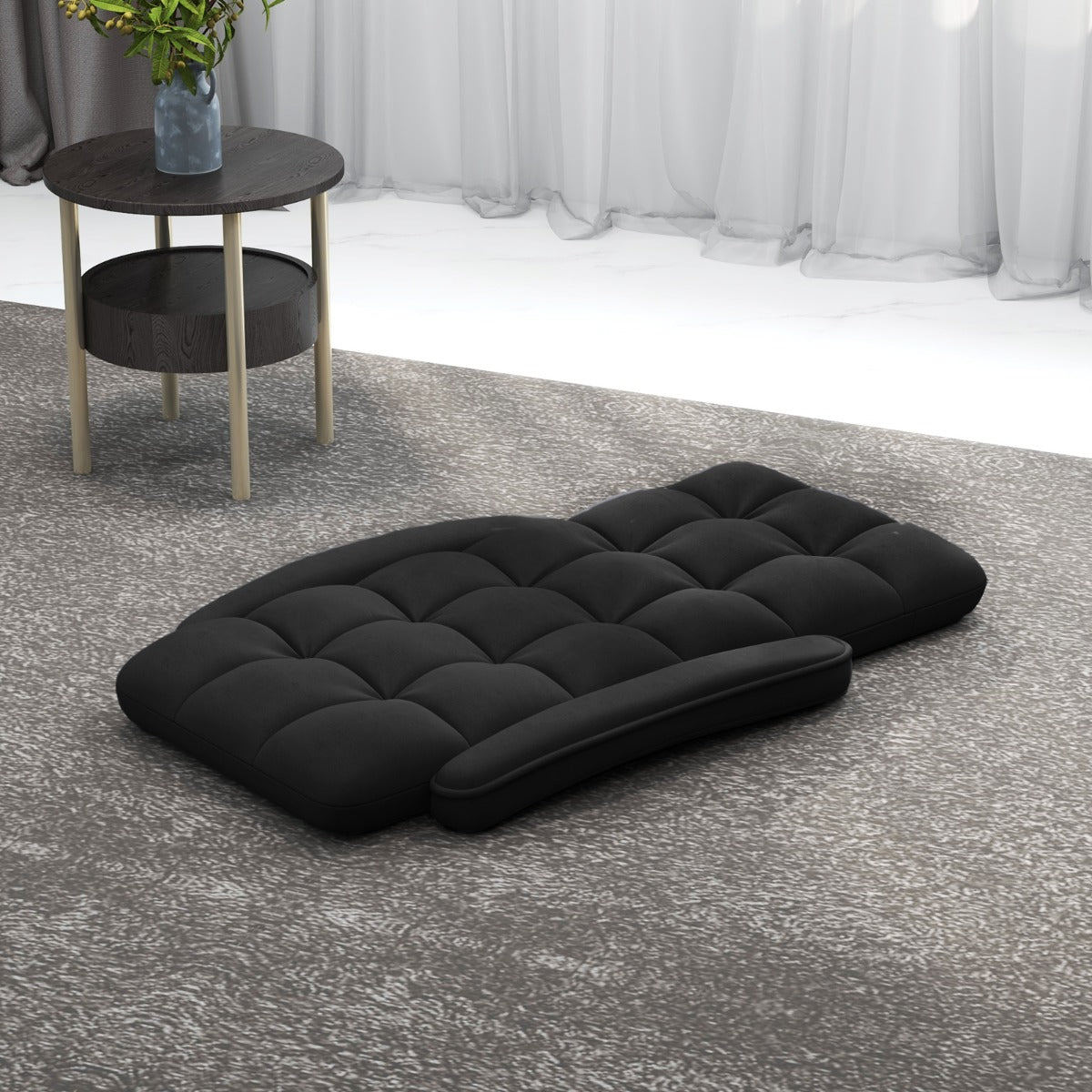 Floor Gaming Chair for Adults with Back Support and Adjustable 6-Position