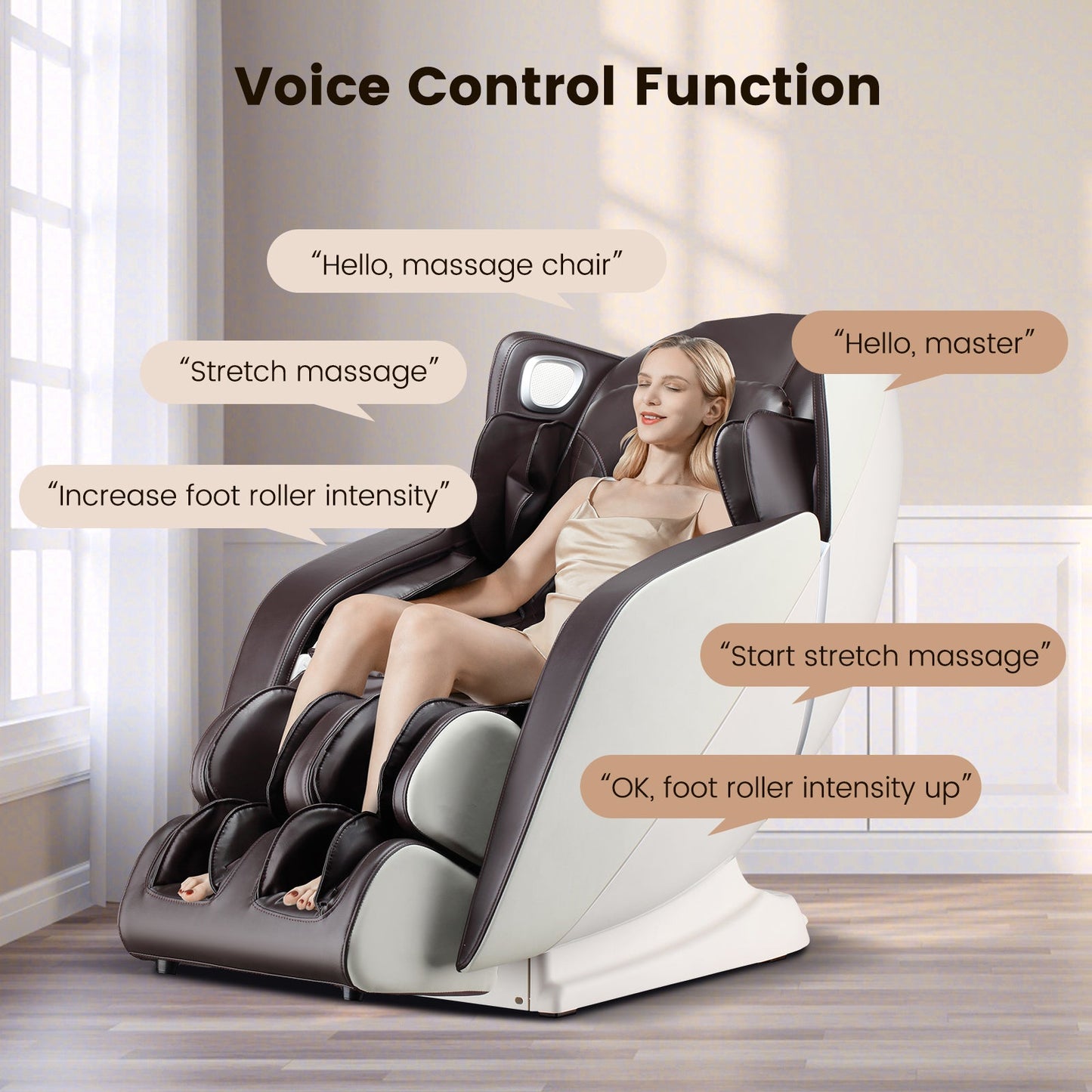 Full Body Zero Gravity SL Track Electric Shiatsu Massage Chair - Grey - ChairwayUKMassage ChairJL10027GB - BNImage for Full Body Zero Gravity SL Track Electric Shiatsu Massage Chair - Grey