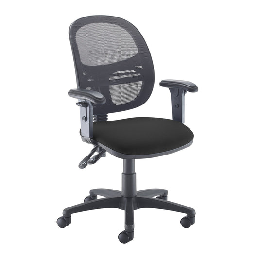 Jota Mesh medium back operators chair - ChairwayUKOperator ChairVMH12 - 000 - BLKJota Mesh medium back operators chair