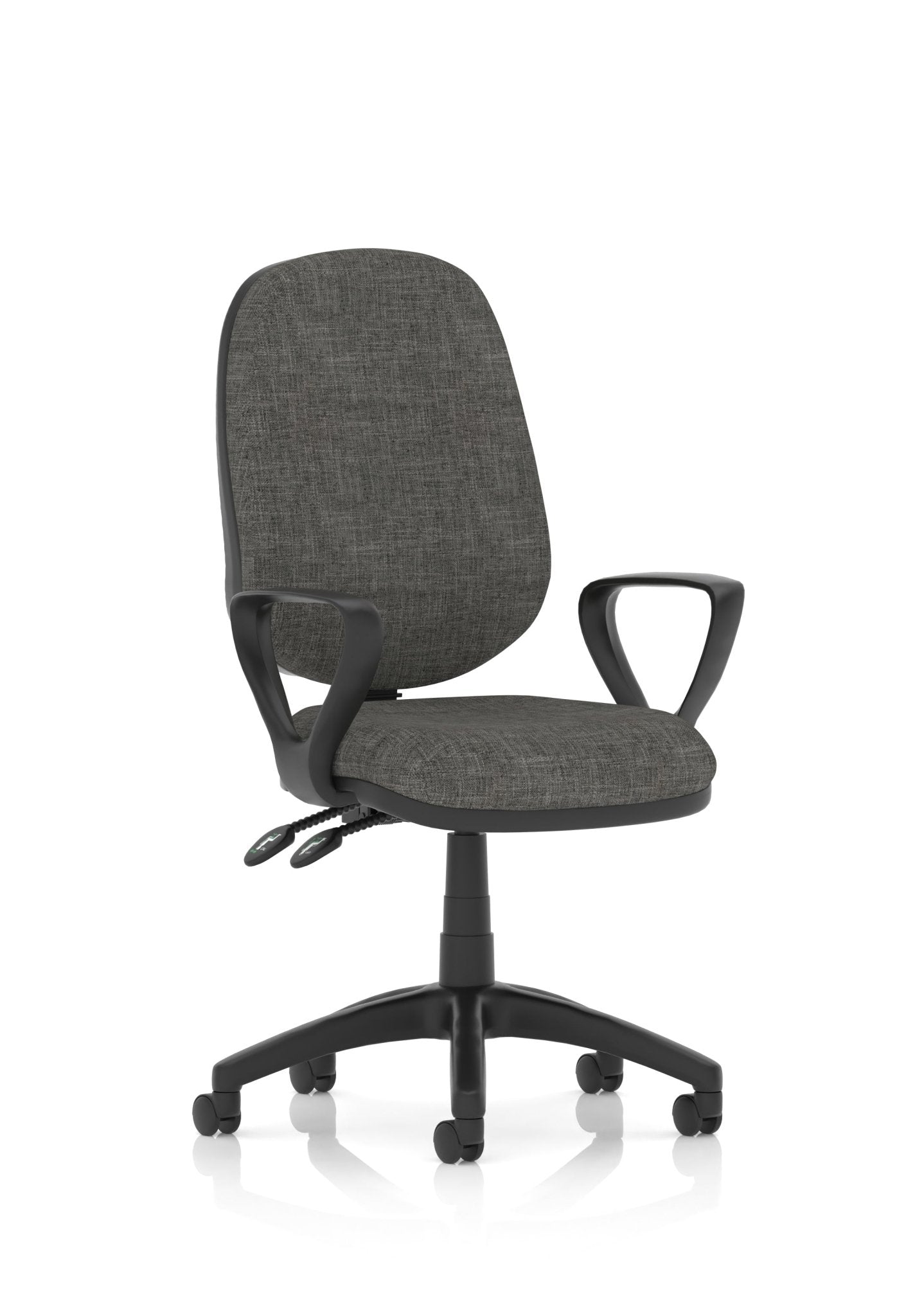 Luna Plus II Lever Task Operator Chair - ChairwayUKOperator ChairKC0450Image For Eclipse Plus II Task Operator Office Chair with Hi Rise Draughtsman Kit