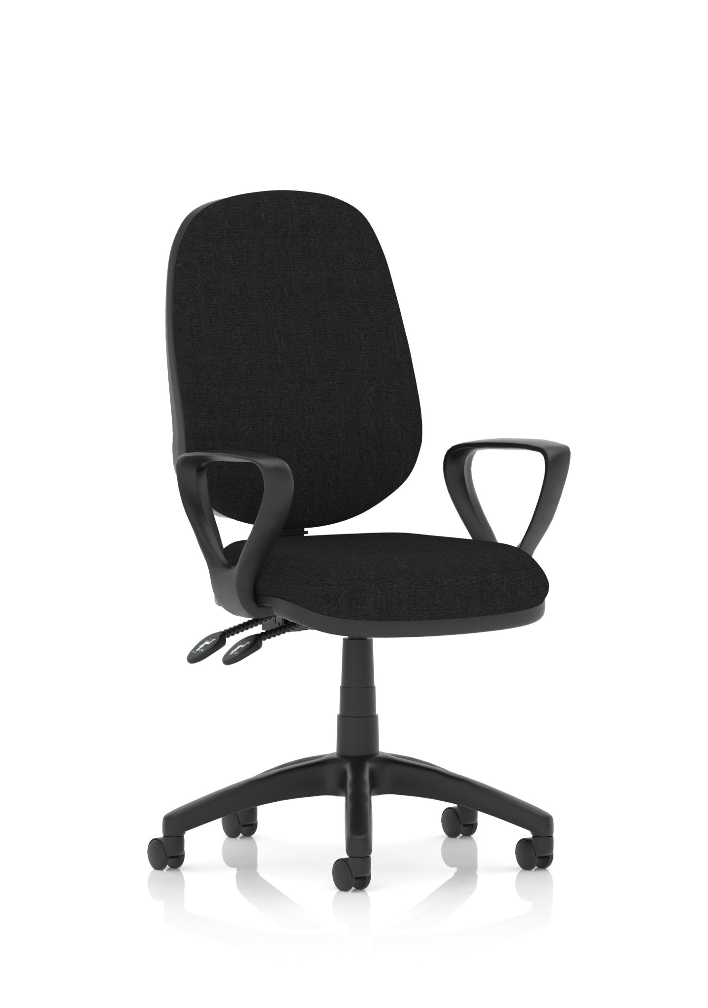 Luna Plus II Lever Task Operator Chair - ChairwayUKOperator ChairKC0448Image For Eclipse Plus II Task Operator Office Chair with Hi Rise Draughtsman Kit