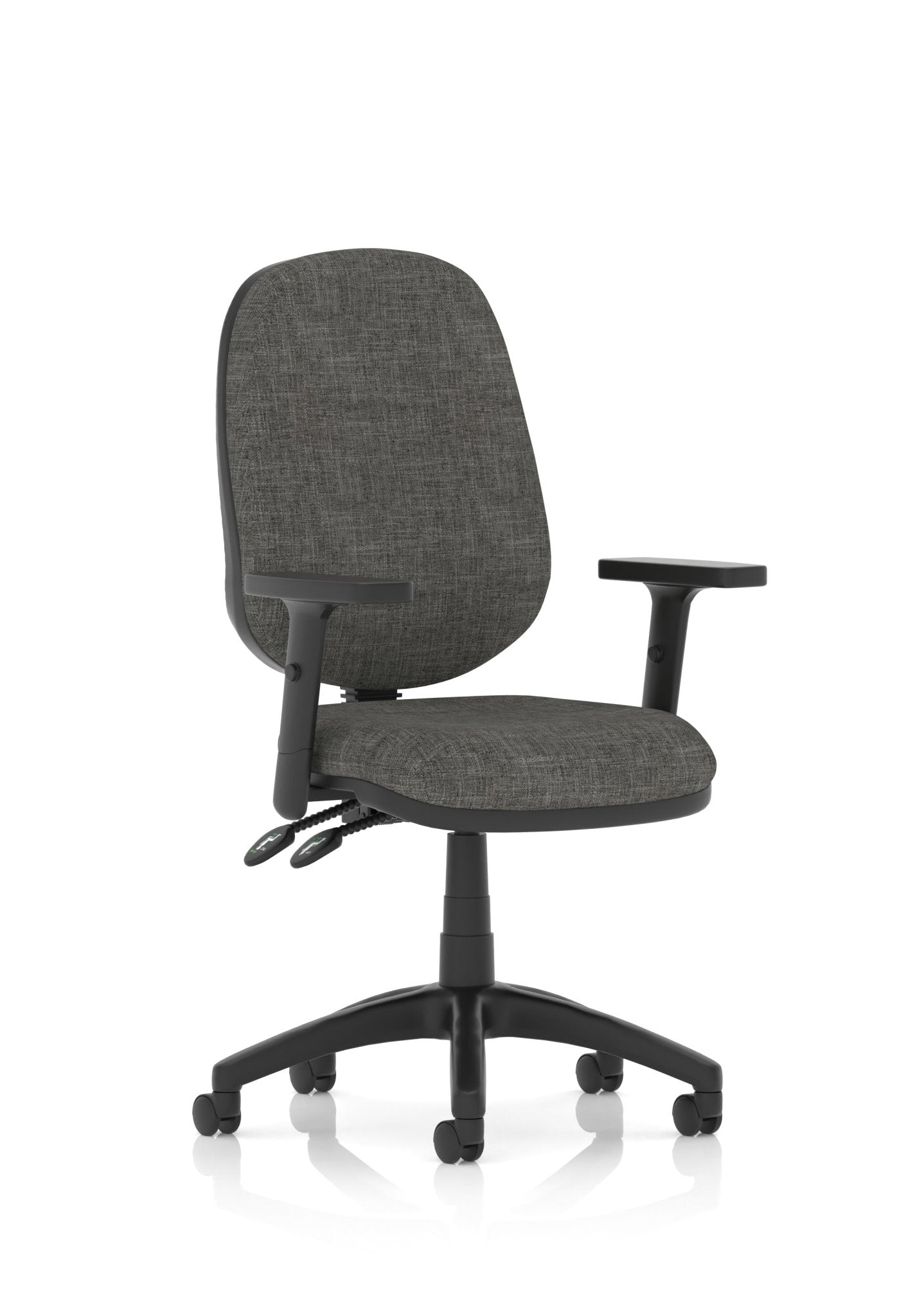 Luna Plus II Lever Task Operator Chair - ChairwayUKOperator ChairKC0453Image For Eclipse Plus II Task Operator Office Chair with Hi Rise Draughtsman Kit