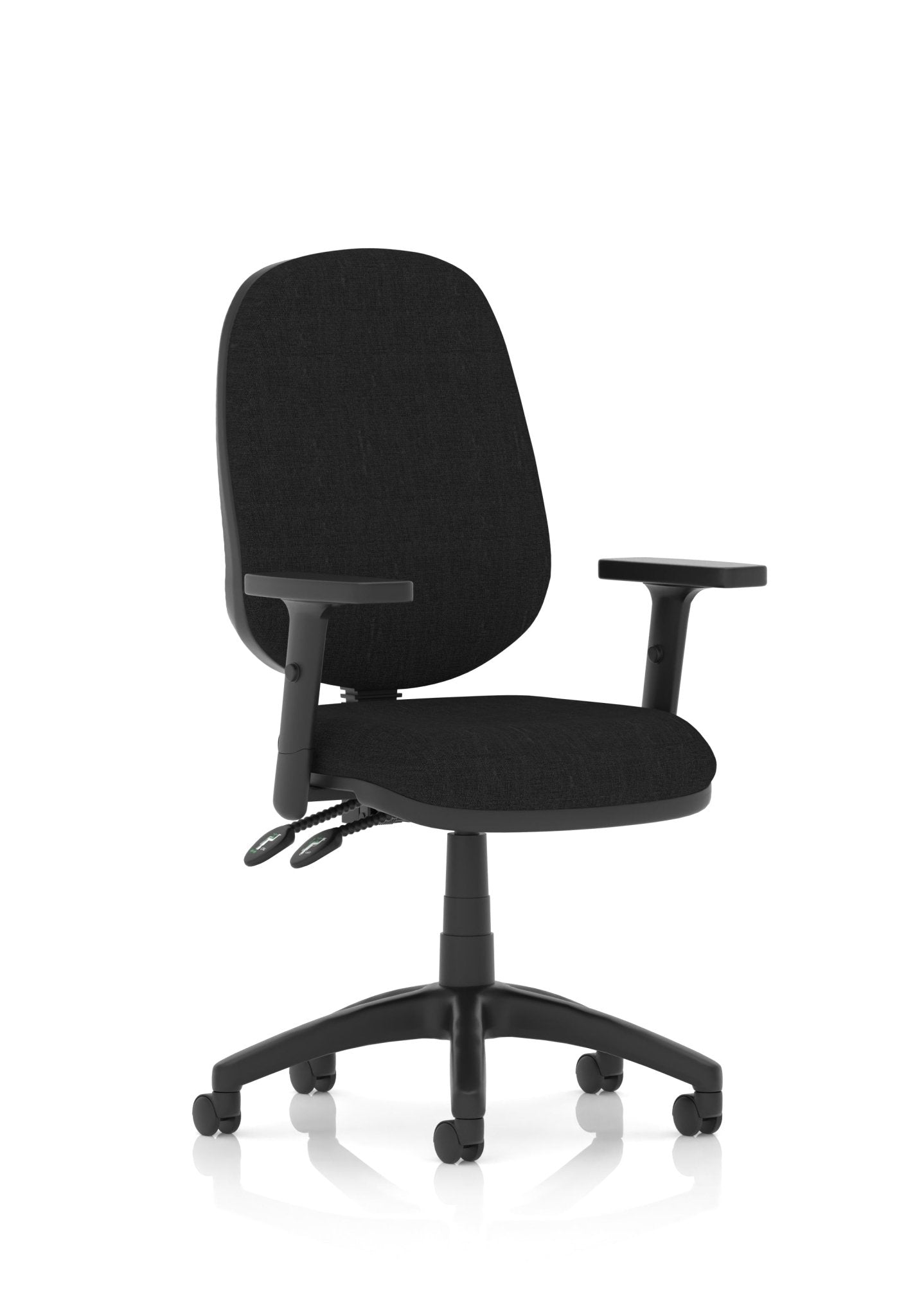 Luna Plus II Lever Task Operator Chair - ChairwayUKOperator ChairKC0451Image For Eclipse Plus II Task Operator Office Chair with Hi Rise Draughtsman Kit