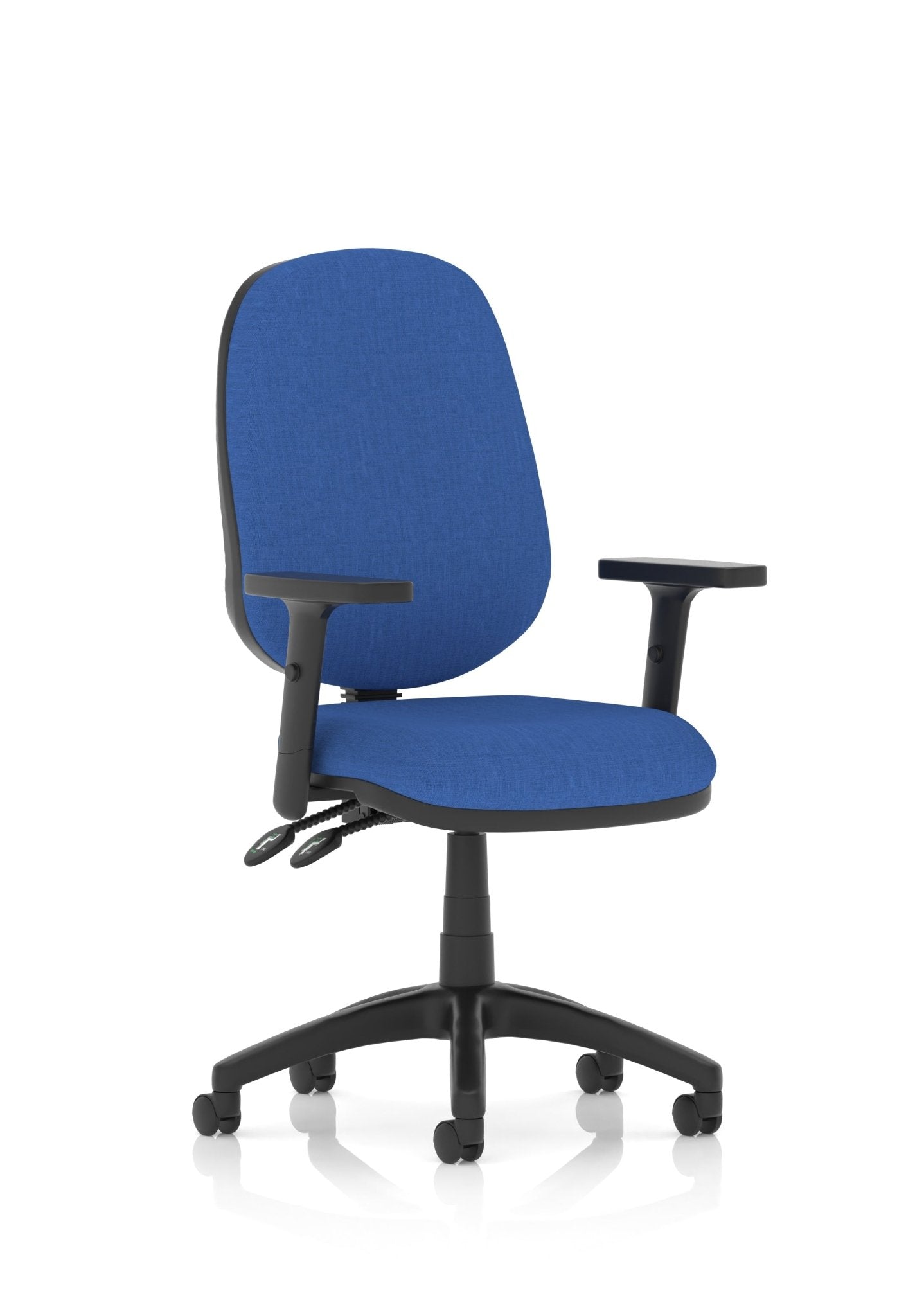 Luna Plus II Lever Task Operator Chair - ChairwayUKOperator ChairKC0452Image For Eclipse Plus II Task Operator Office Chair with Hi Rise Draughtsman Kit