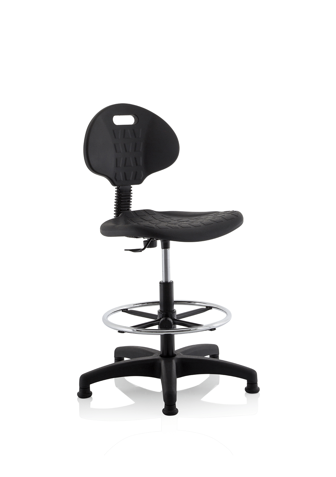 Malaga Polyurethane Medium Back Hi Rise Draughtsman Task Operator Office Chair - ChairwayUKOperator ChairOP000089Image For Eclipse Plus II Medium Mesh Back Task Operator Office Chair